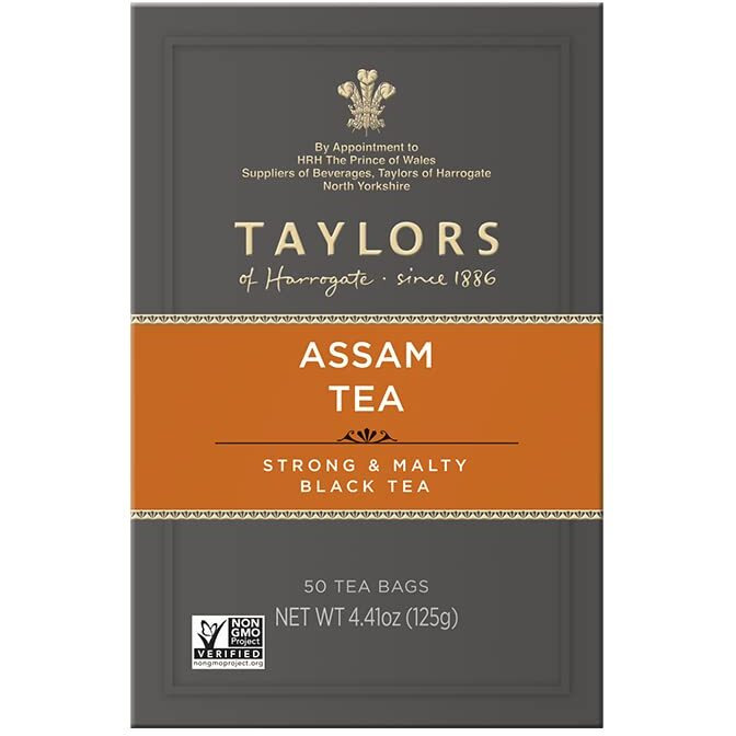 Taylors Of Harrogate Pure Assam, 50 Teabags, (Pack Of 6)