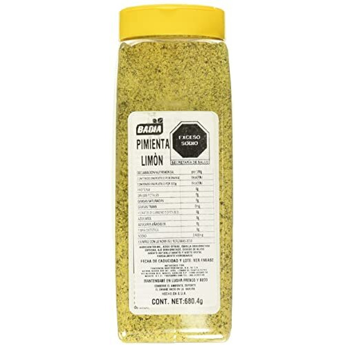 Badia Pepper Lemon, 24 Oz