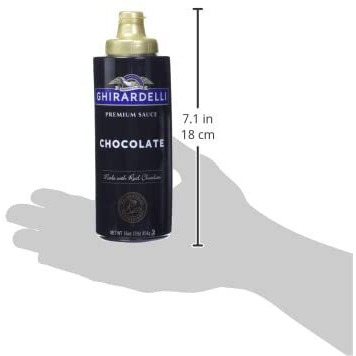 Ghirardelli Chocolate Sauce, Black Label (16Oz Squeeze Bottle)