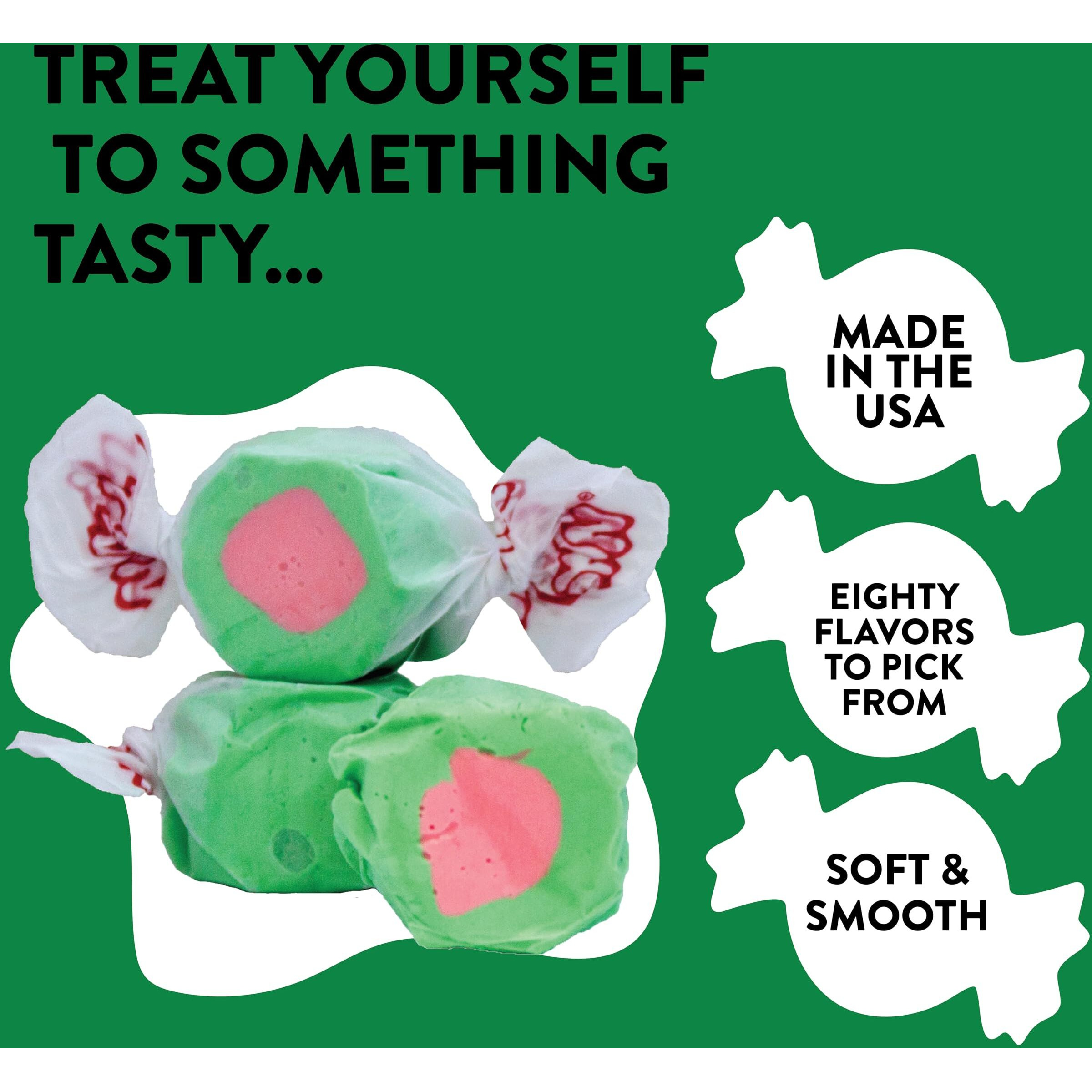 Taffy Town Saltwater Taffy, Watermelon, 2.5Lb