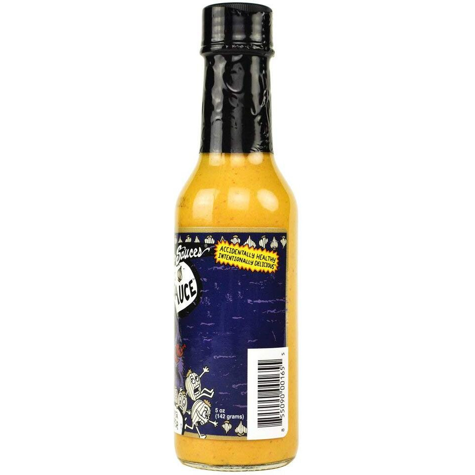 Torchbearer Sauces Garlic Reaper Sauce, 5 Ounces - Carolina Reaper Peppers - All Natural, Vegan, Extract-Free, Made In Usa And Featured On Hot Ones