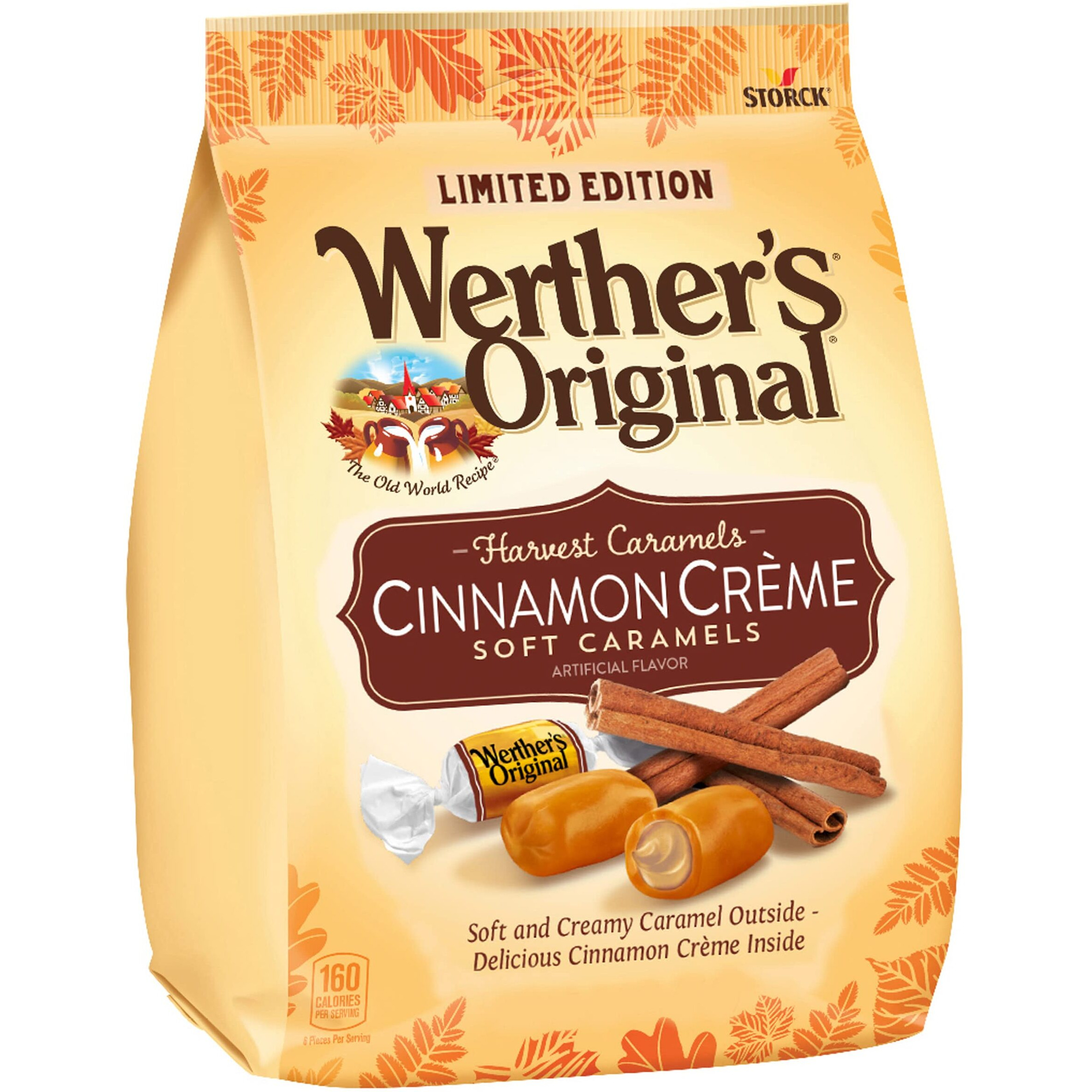 Werther's Original Soft Cinnamon Crme Caramels, 7.4 Oz Bag
