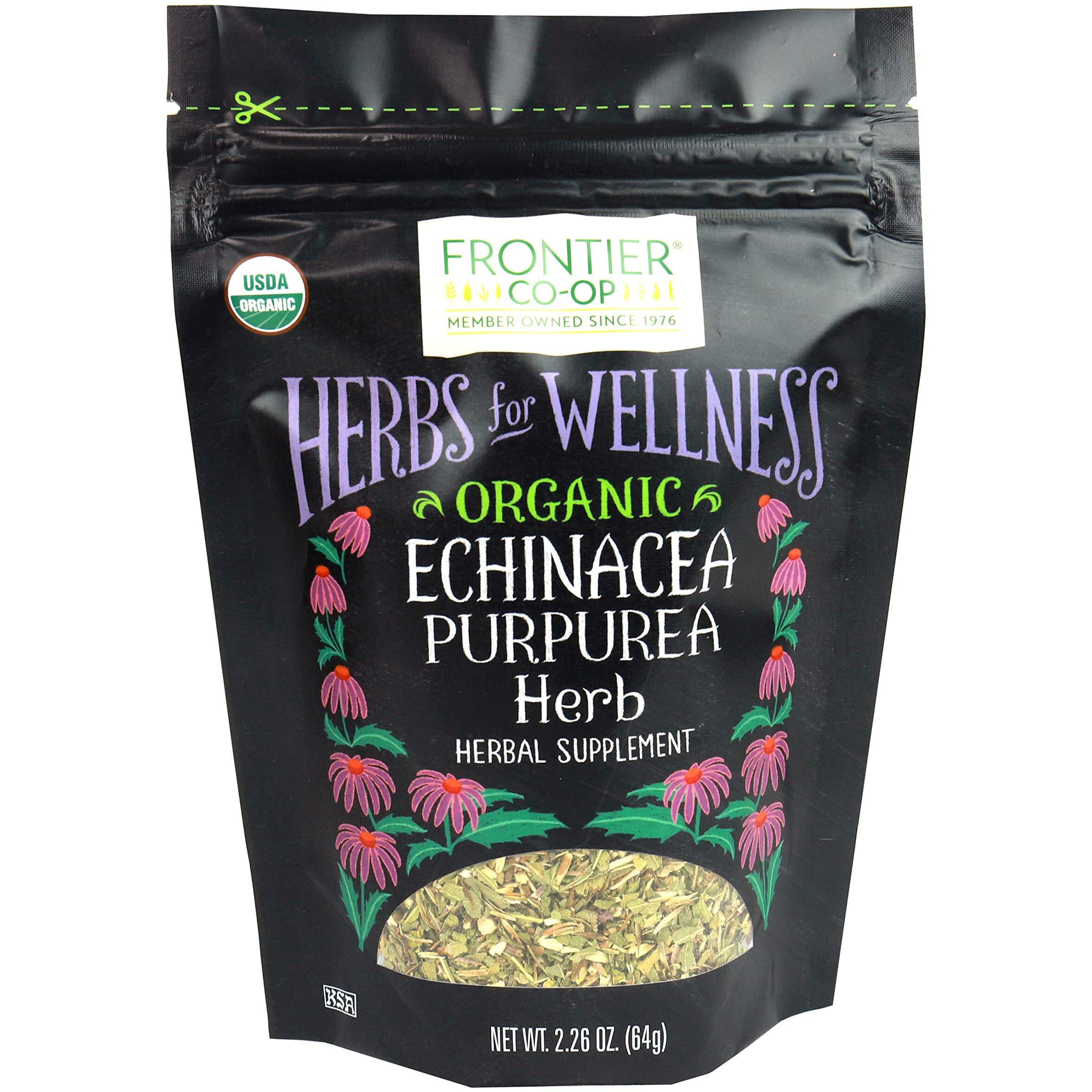 Frontier Co-Op Organic Cut & Sifted Echinacea Purpurea Herb 2.26Oz