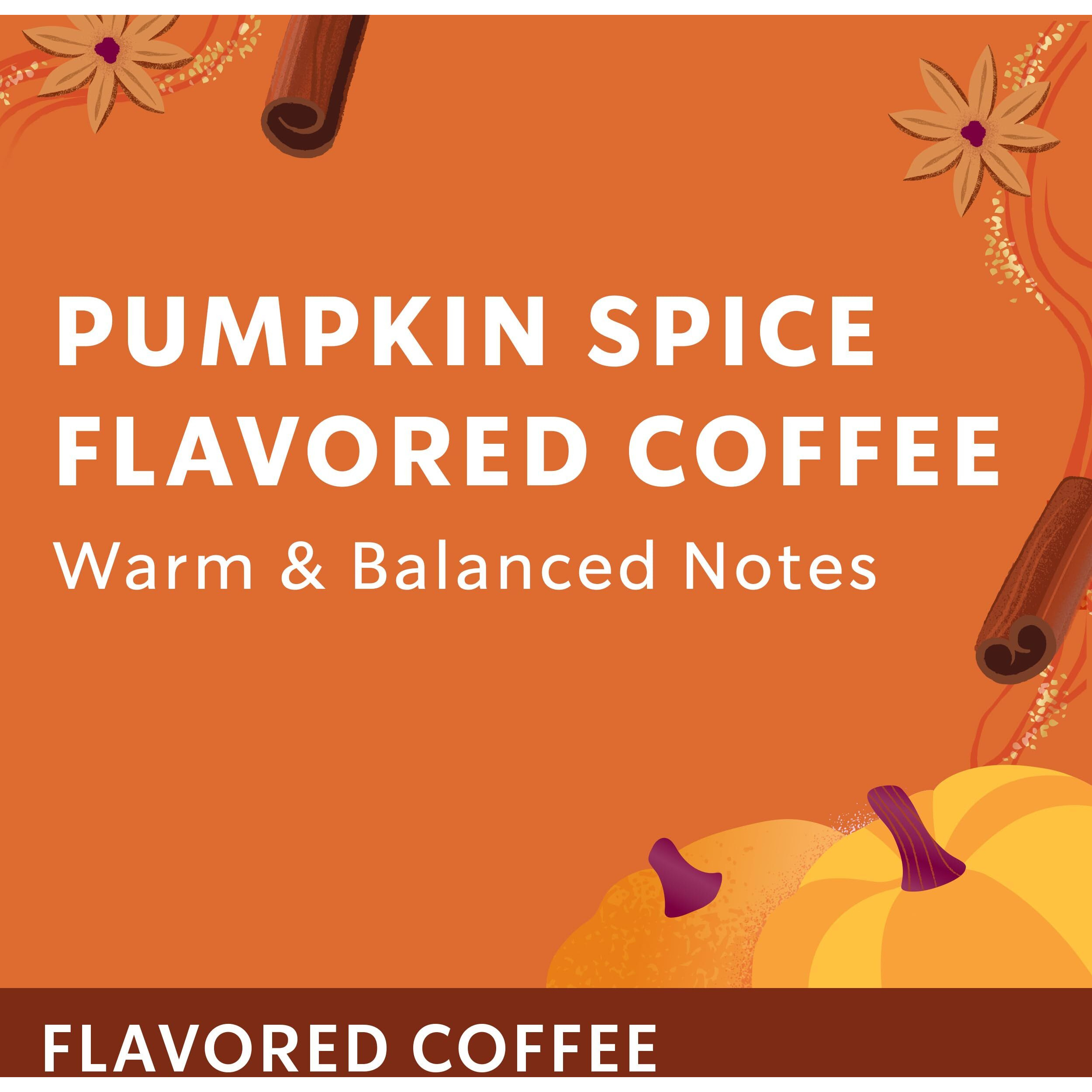 Starbucks Ground Coffee, Pumpkin Spice Naturally Flavored Coffee, 100% Arabica, Limited Edition, 1 Bag (17 Oz)