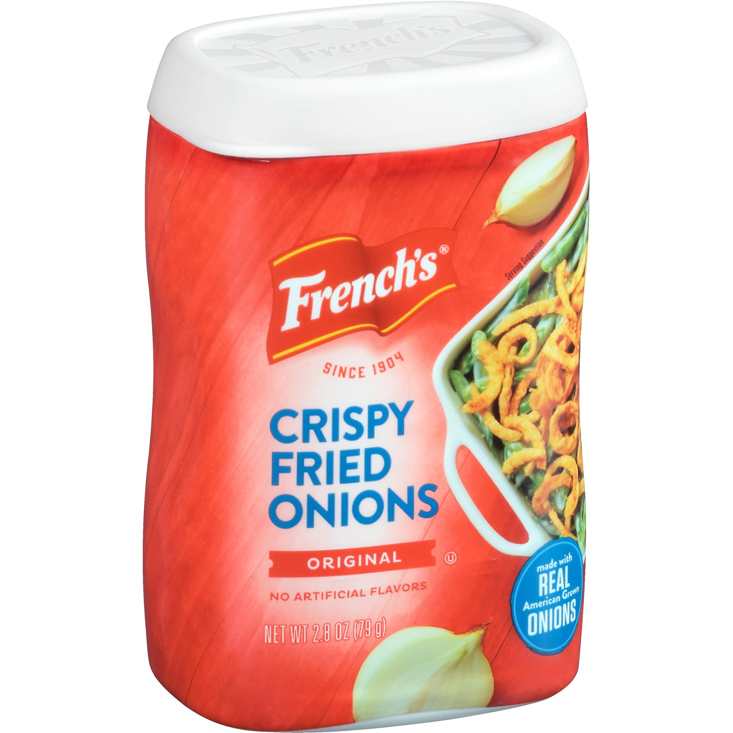 French's Original Crispy Fried Onions, 2.8 Oz (Pack Of 15)