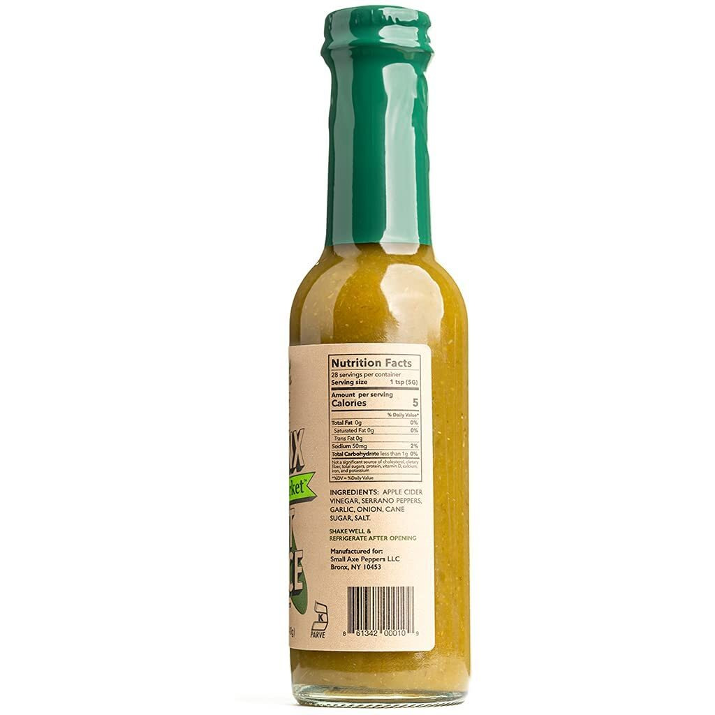 The Bronx Greenmarket Hot Sauce, Green, 5 Oz