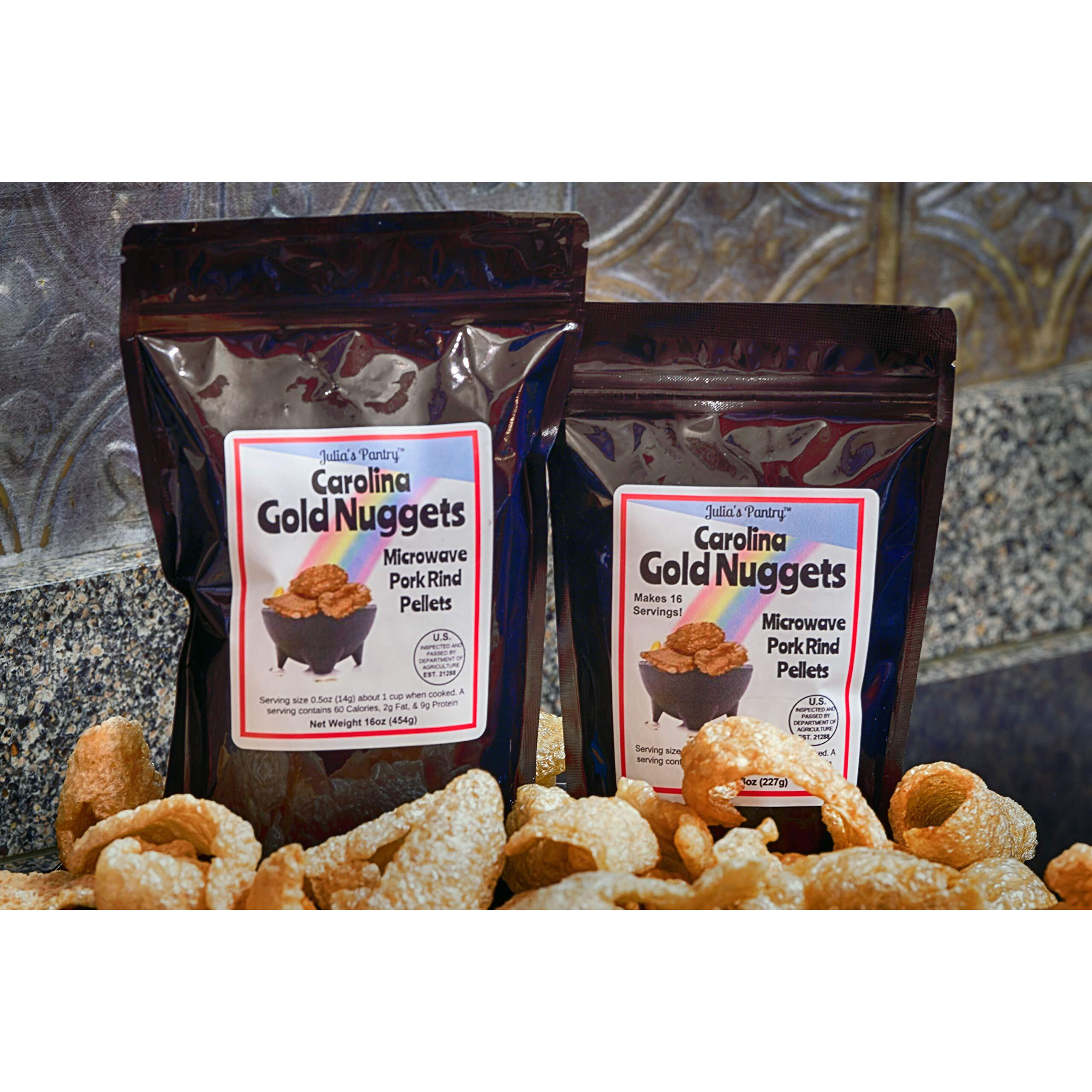 Carolina Gold Nuggets Microwave Pork Puffies Bake-N-Puffs, Original, 16 Ounce