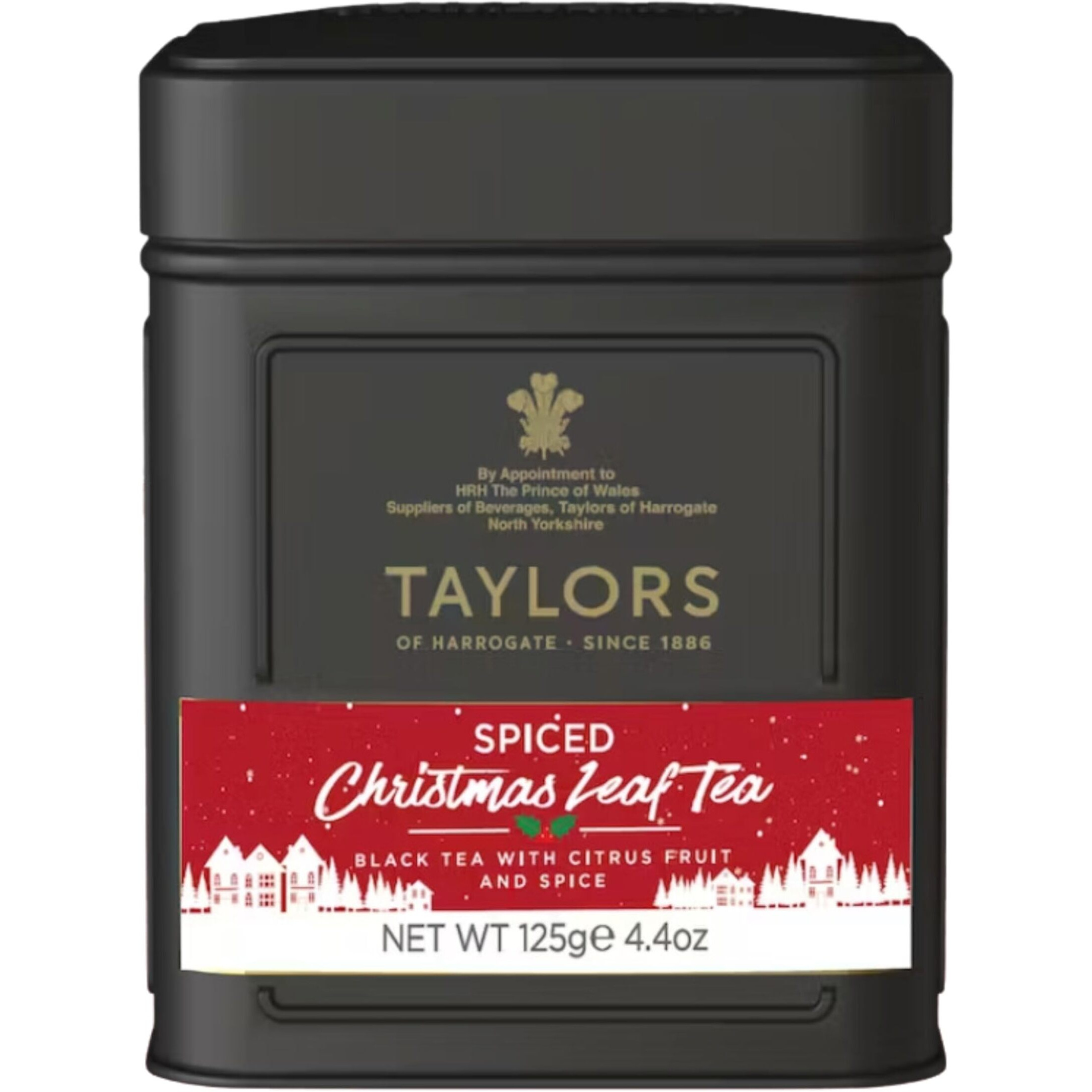 Taylors Of Harrogate Spiced Christmas Loose Leaf, 4.41 Ounce Tin