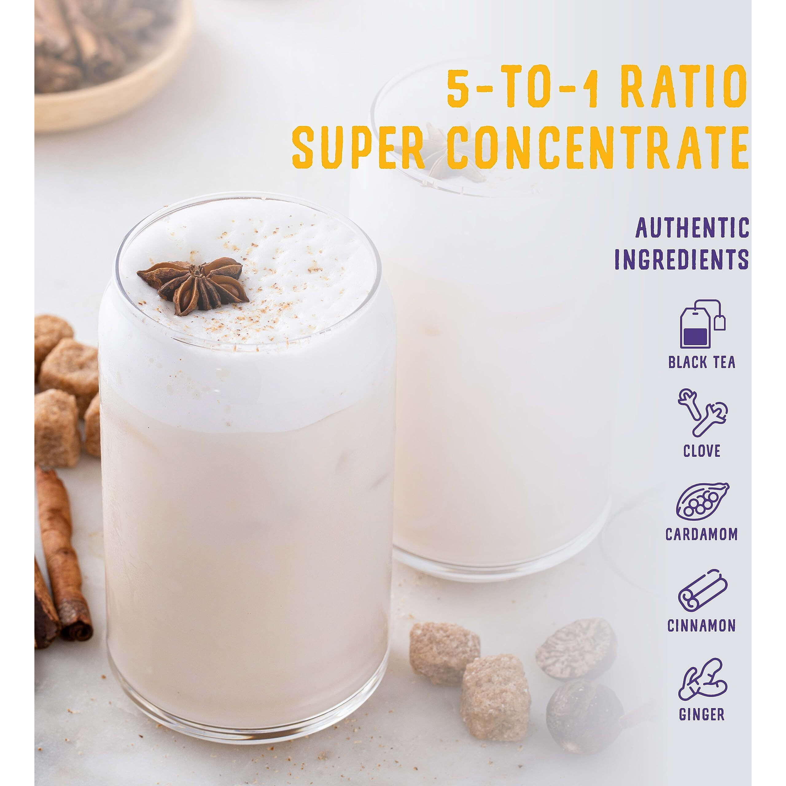Oregon Chai Original Super Concentrate, 64 Fluid Ounce (Pack Of 1)