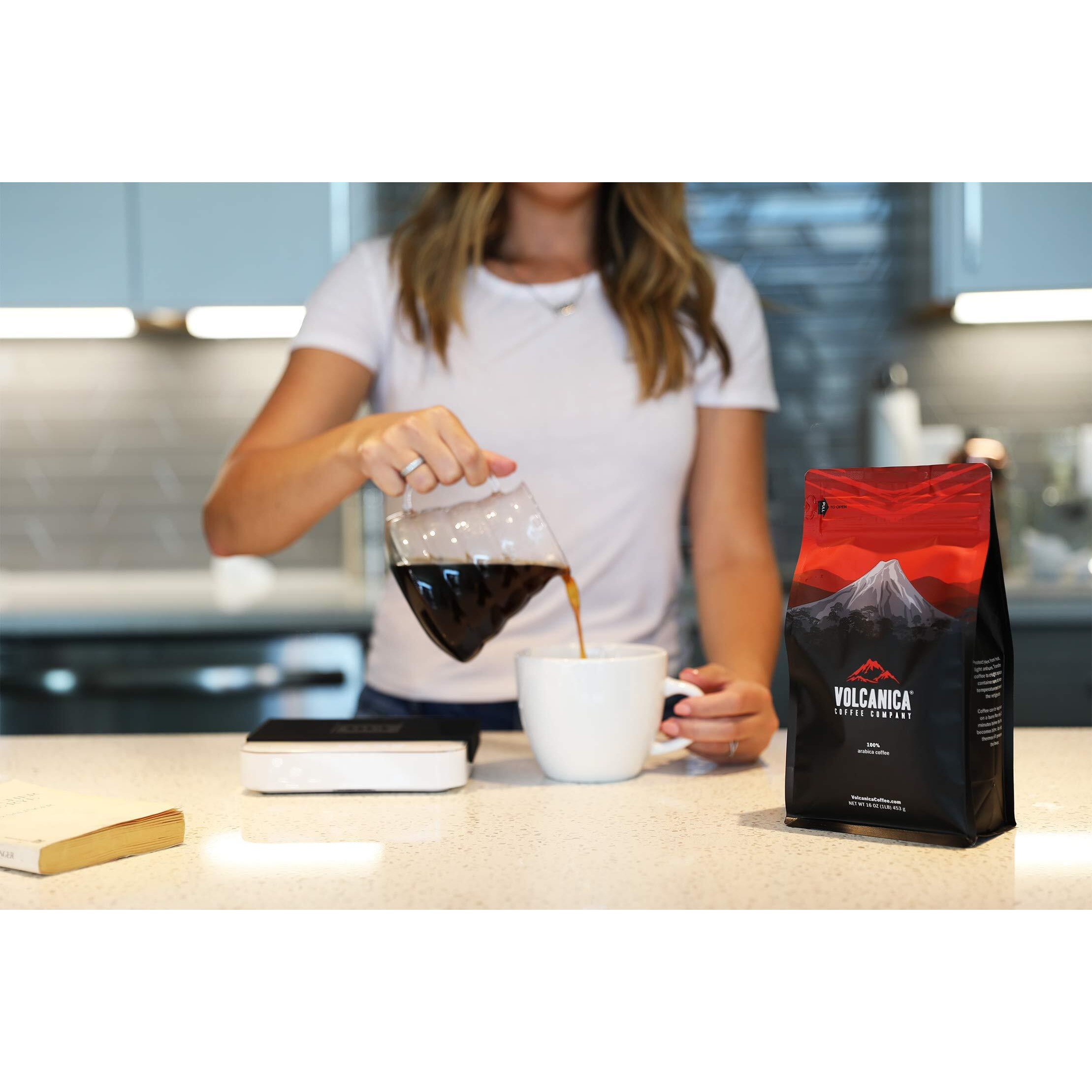 Mexican Coffee, Whole Bean, Medium Roast, Usda Organic, Fresh Roasted, 16-Ounce