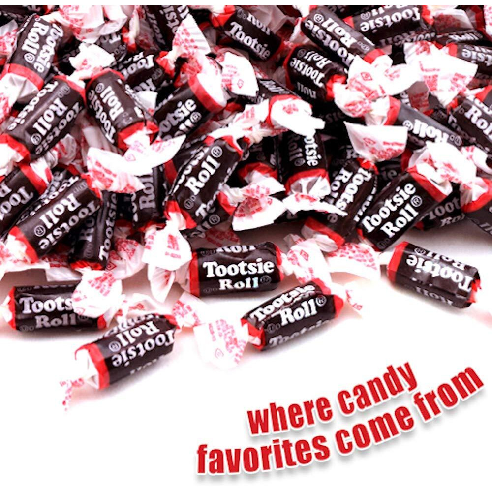 Tootsie Roll Midgees - Chewy Chocolate Gluten-Free Candy - Resealable Bag Of Individually Wrapped Candies For Kids, Parties, Classroom - 700 Count (Pack Of 1) (Packaging May Vary)