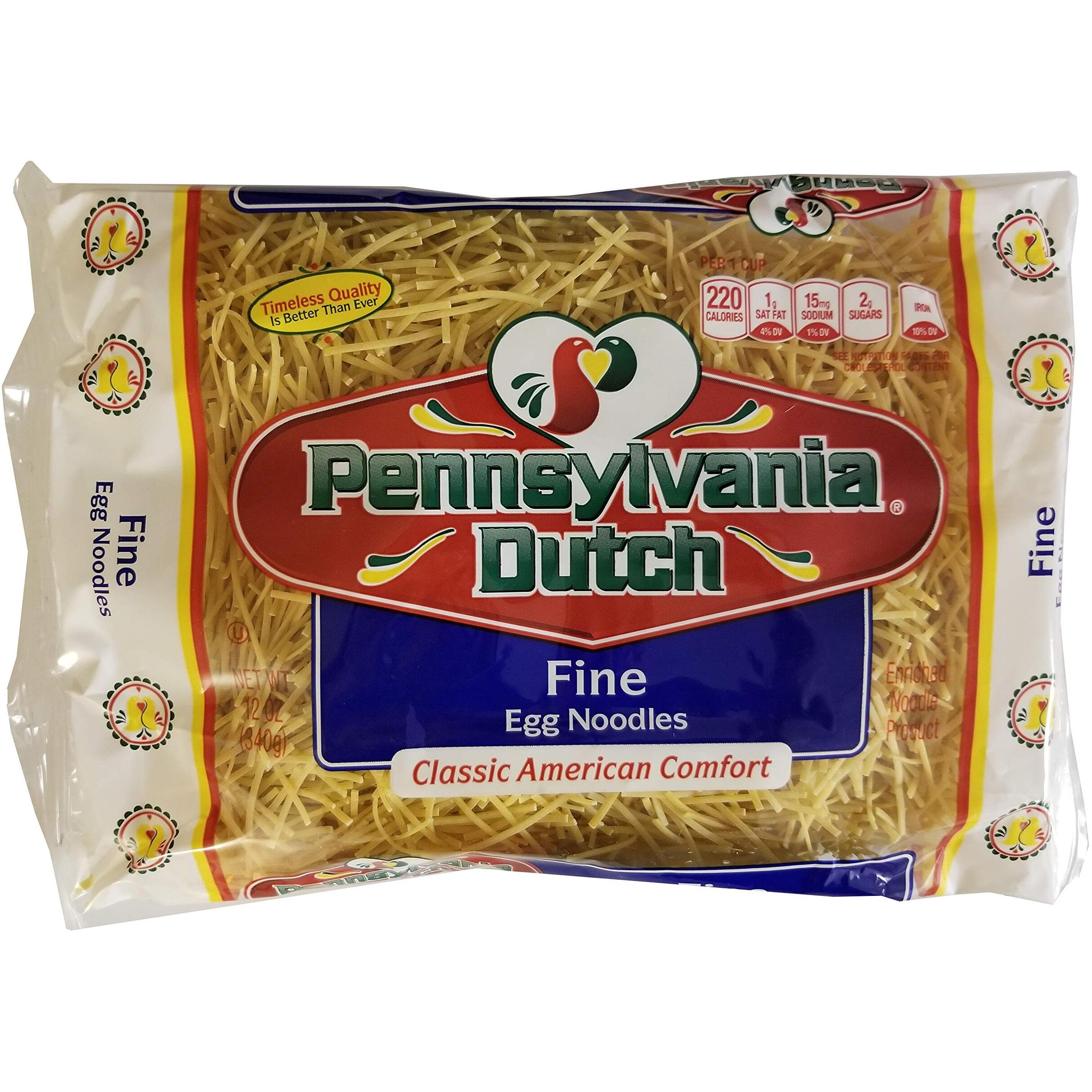 Pennsylvania Dutch Fine Egg Noodles 12 Oz