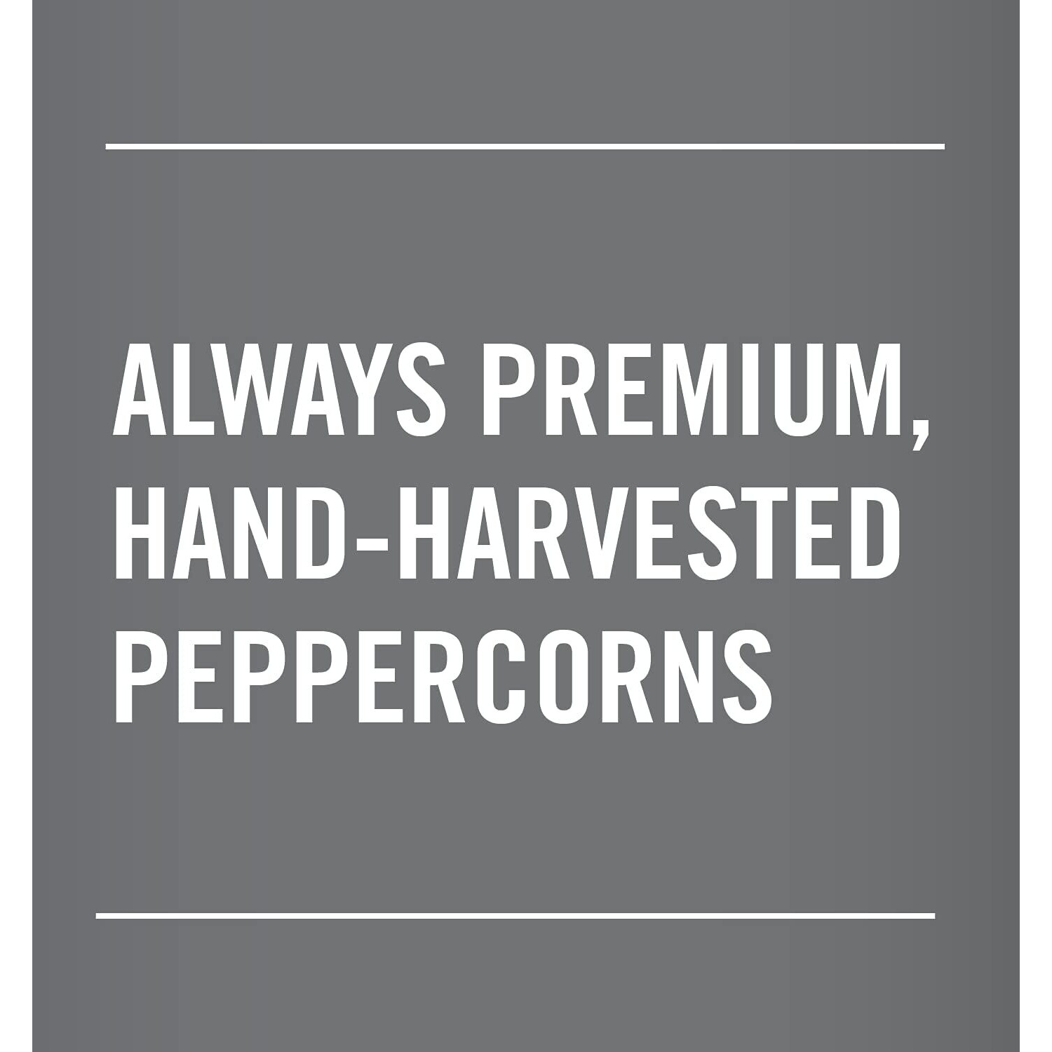 Mccormick Whole Black Pepper (Made With Whole Peppercorns), 17.5 Oz