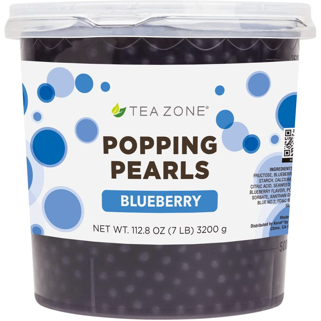 Tea Zone 7 Lb Blueberry Popping Pearls