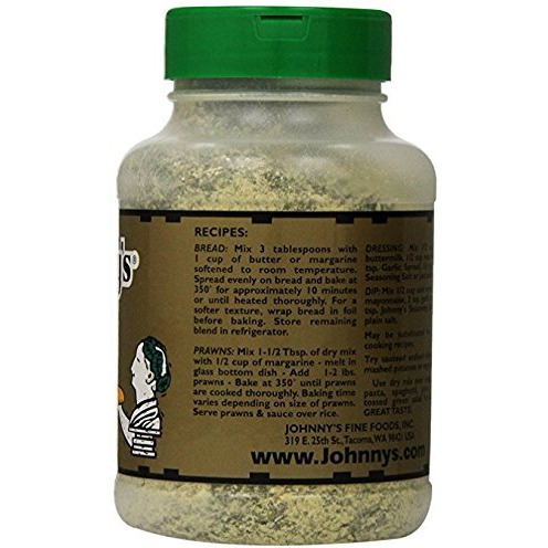 Johnny's Garlic Spread & Seasoning, 18 Oz (Pack Of 2)