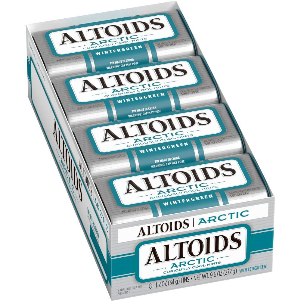 Altoids Arctic Mints, Wintergreen, 1.2 Ounce (8 Count)