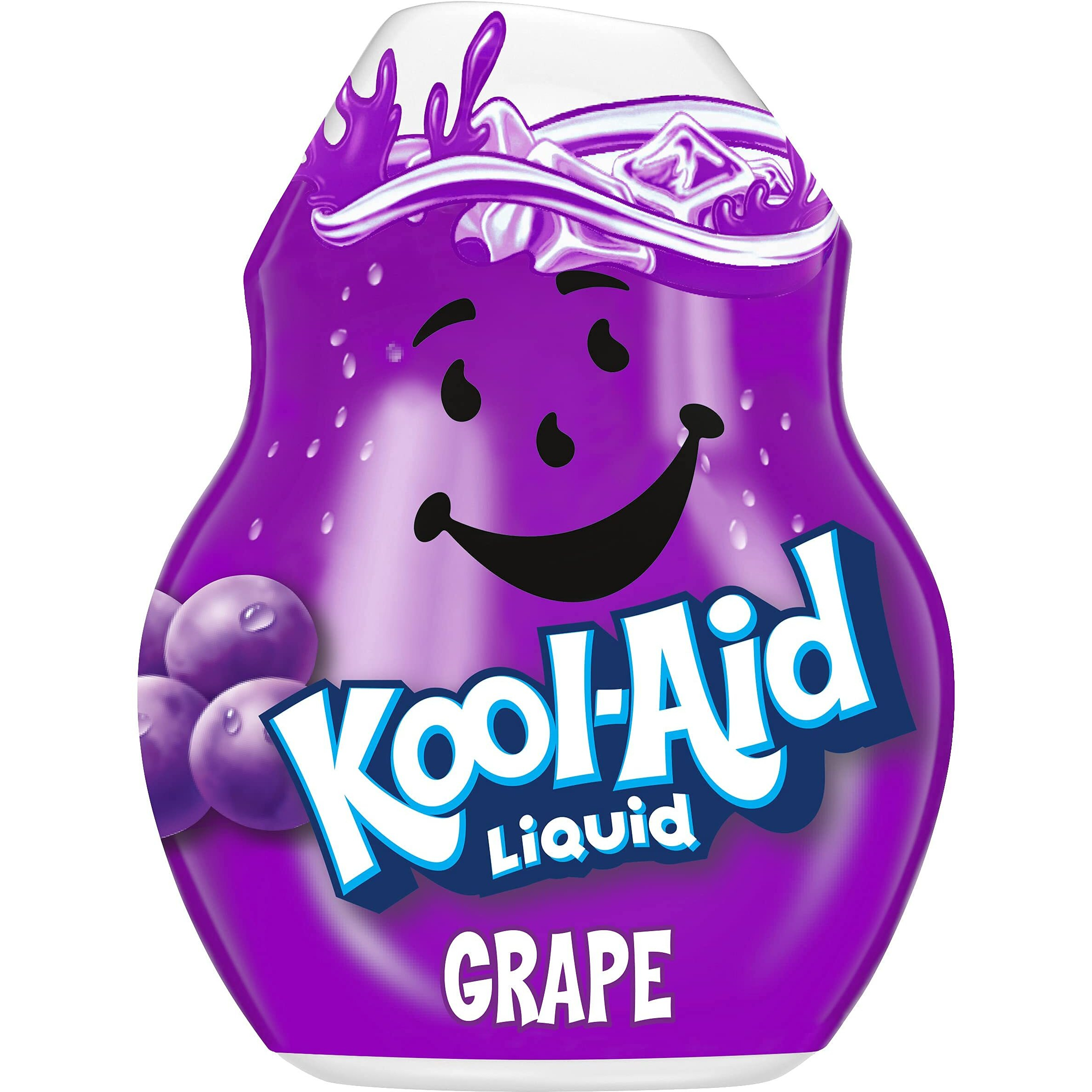 Kool-Aid Liquid Drink Mix Variety 3 Pack (Grape, Cherry And Tropical Punch) 1.62 Fluid Ounces Each