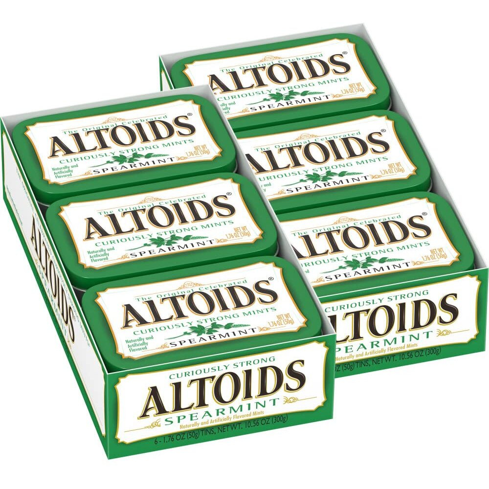 Altoids Spearmint Mints, 1.76 Ounce (12 Packs)