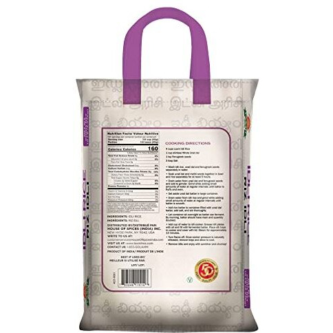 Laxmi Natural Idli Rice - House Of Spices, 10 Pounds