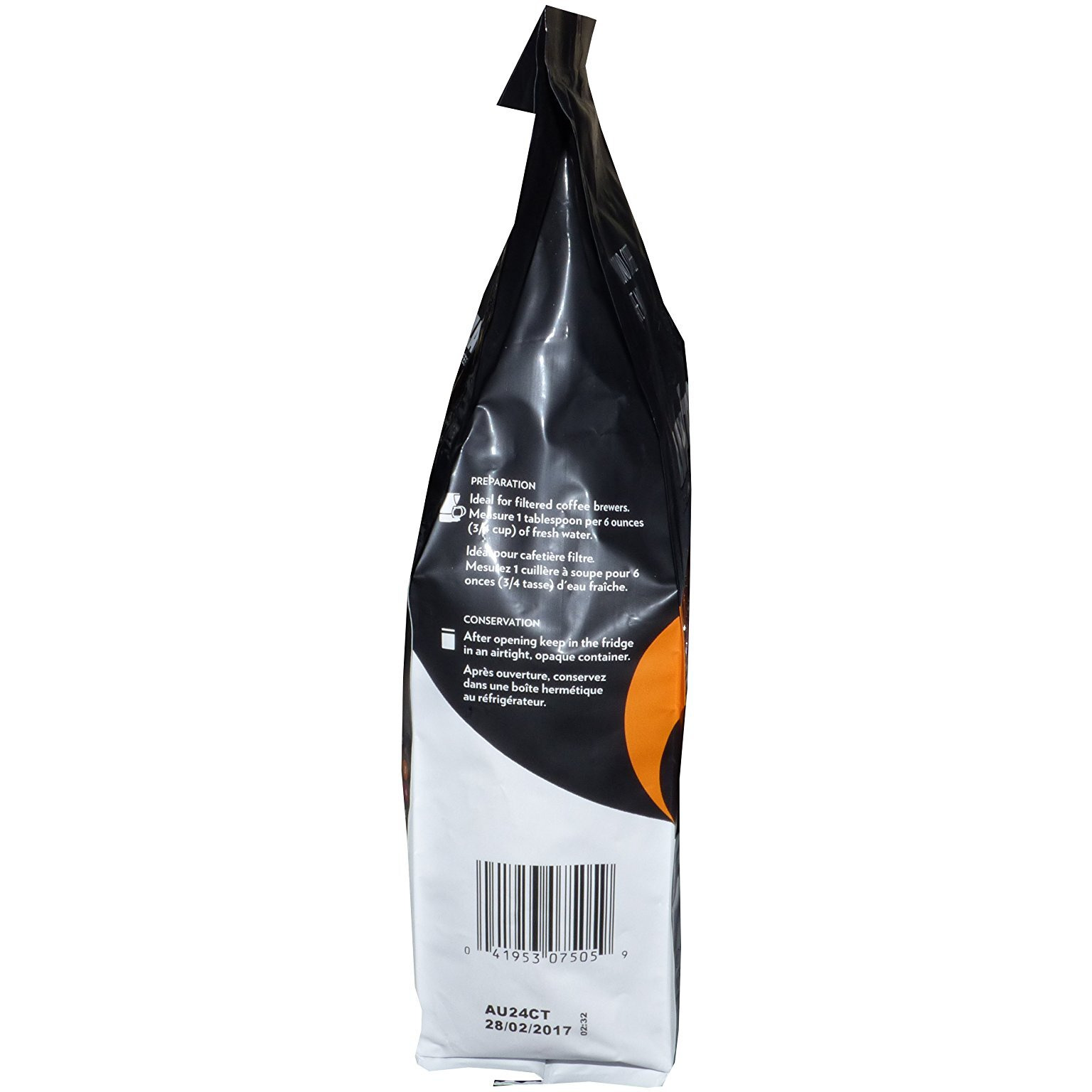 Lavazza 7509 Gran Aroma Ground Coffee, Medium Roast, 12 Oz Bag