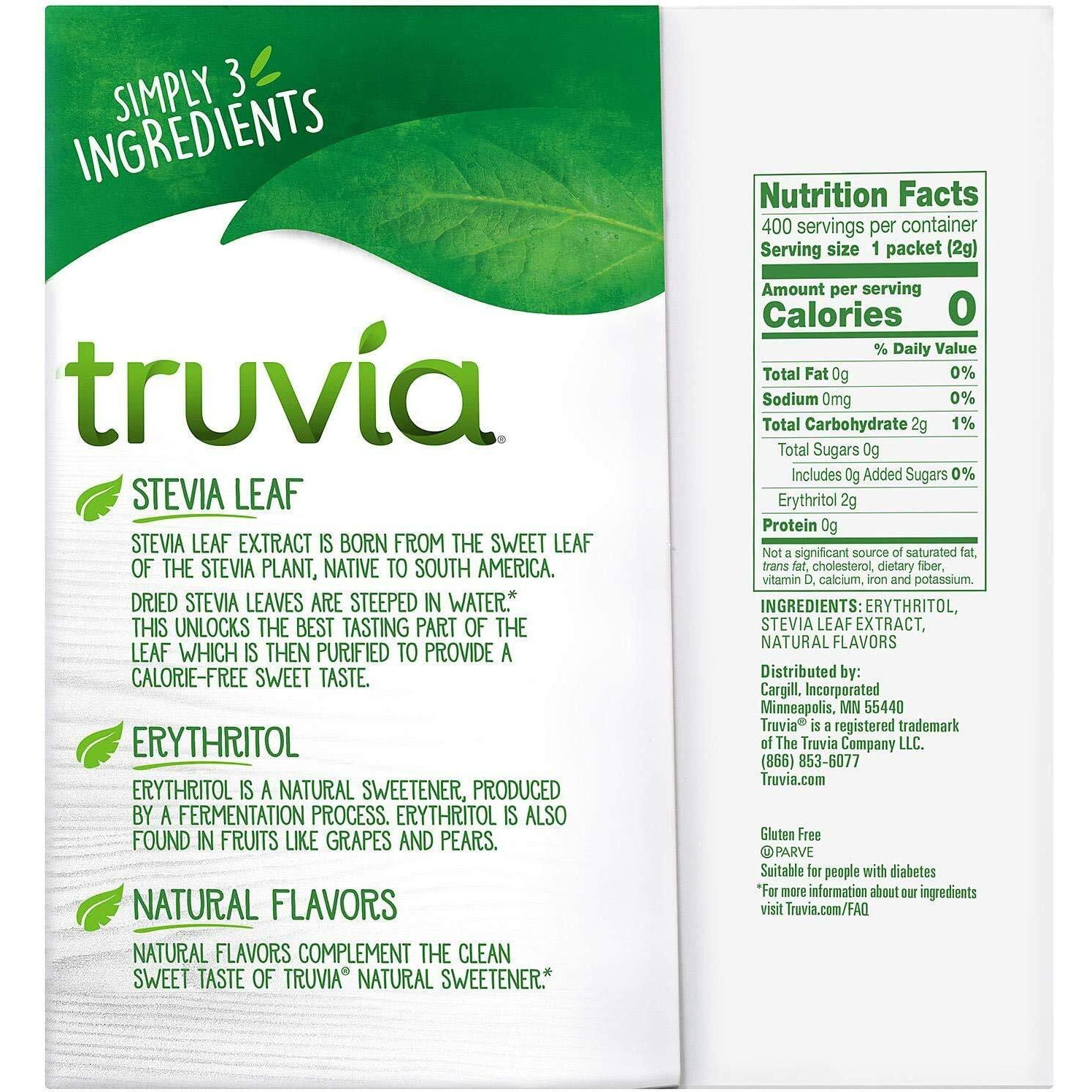 Truvia Natural Sweetener (400 Ct.)