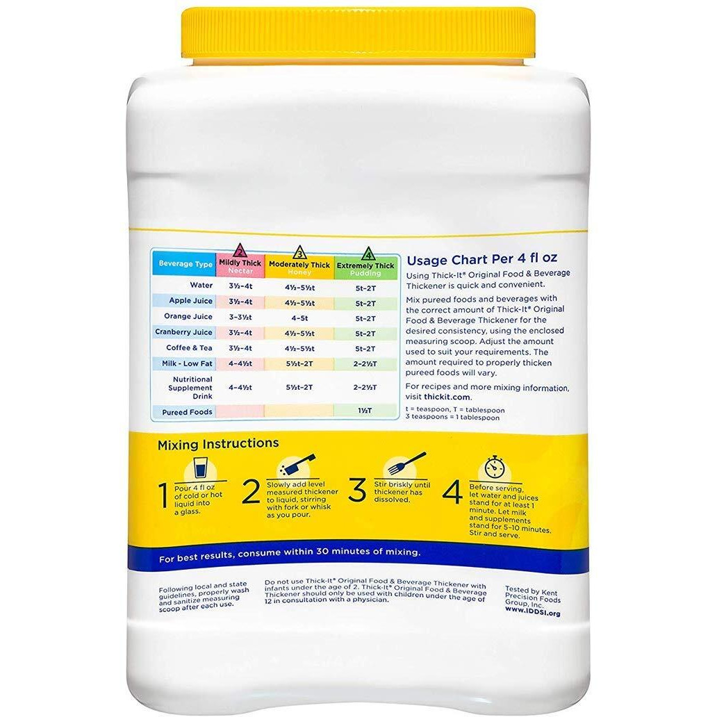 Original Thick It Food Thickener 36 Ounce, Case Of 6