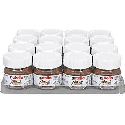 Nutella Hazelnut Spread With Cocoa Glass Jar.88 Ounce - 64 Per Case.