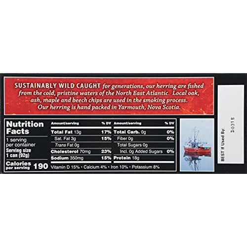 Crown Prince Kipper Snacks, 3.25 Ounce Cans (Pack Of 18)