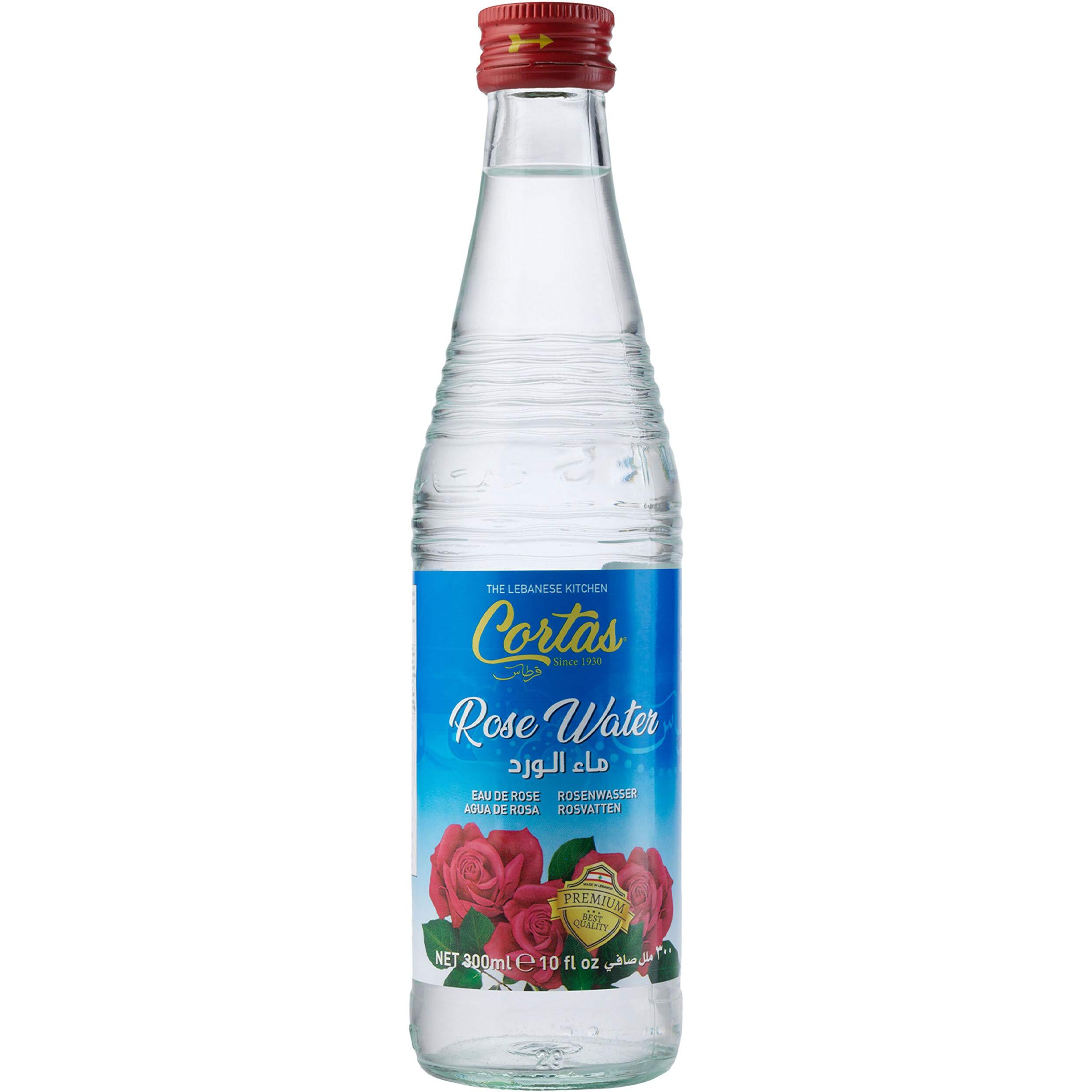 Cortas Premium Rose Water 10 Oz - Pack 2