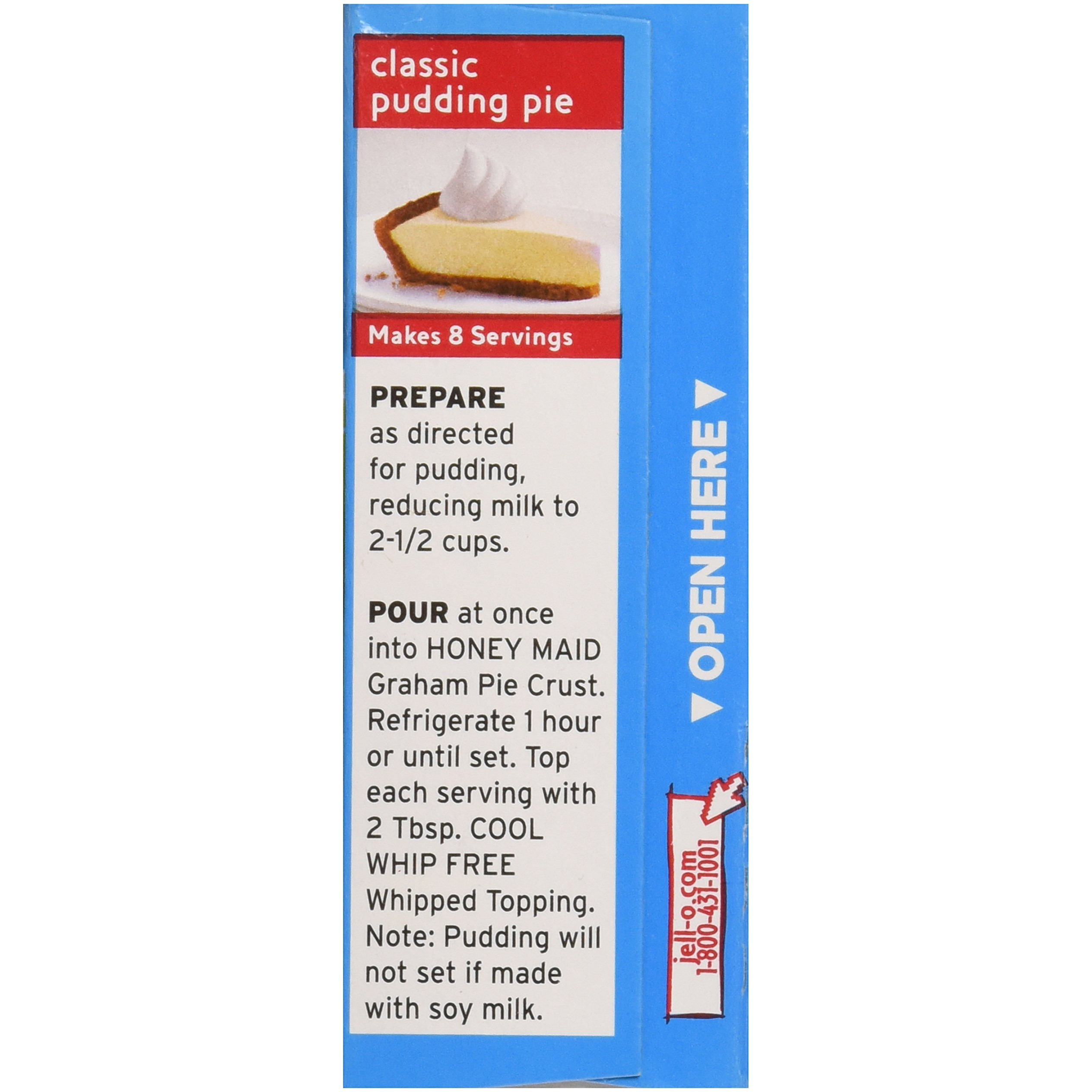 Jell-O Vanilla Sugar Free & Fat Free Instant Pudding & Pie Filling Mix, 24 Ct Pack - 1.5 Oz Boxes, As Seen On Tiktok