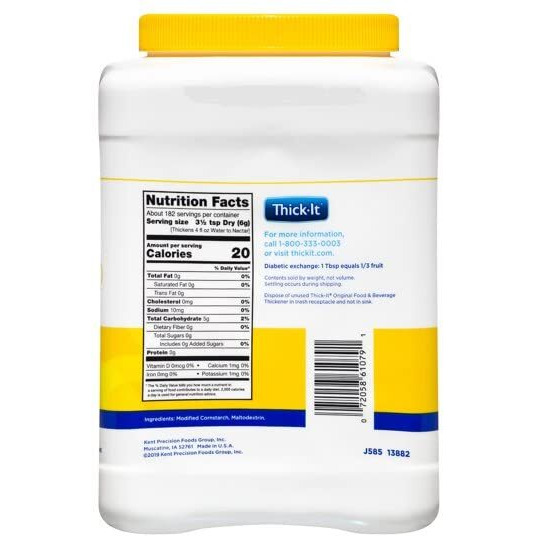 Thick-It Original Food & Beverage Thickener, 36 Oz Canister