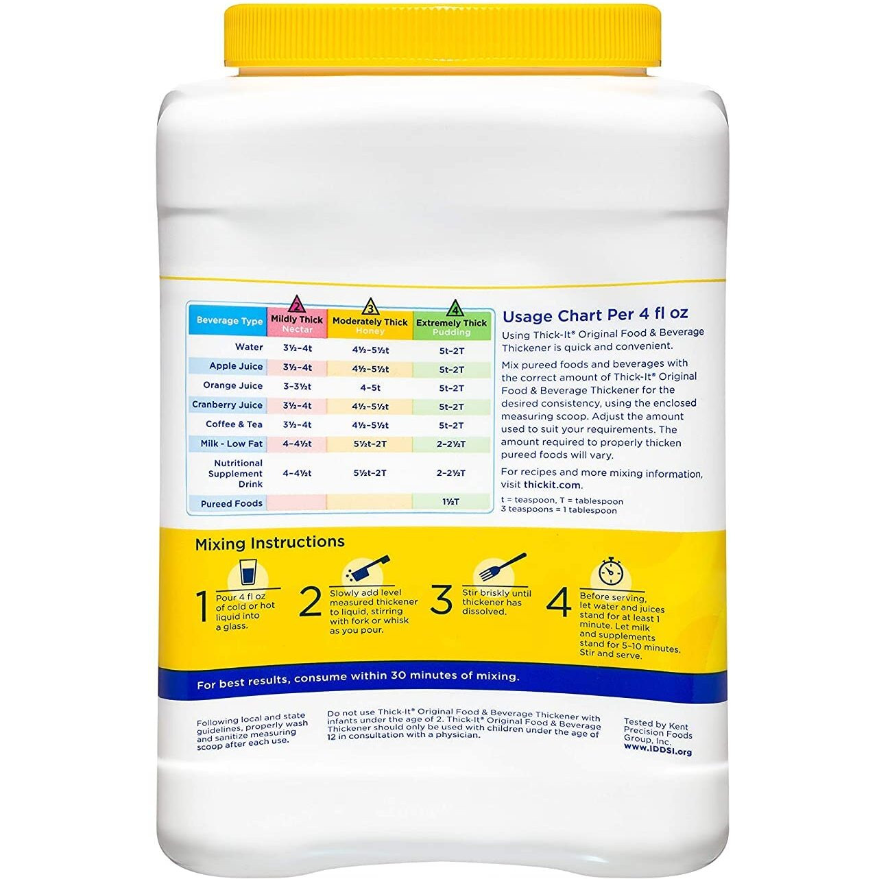 Thick-It Original Food & Beverage Thickener, 36 Oz Canister