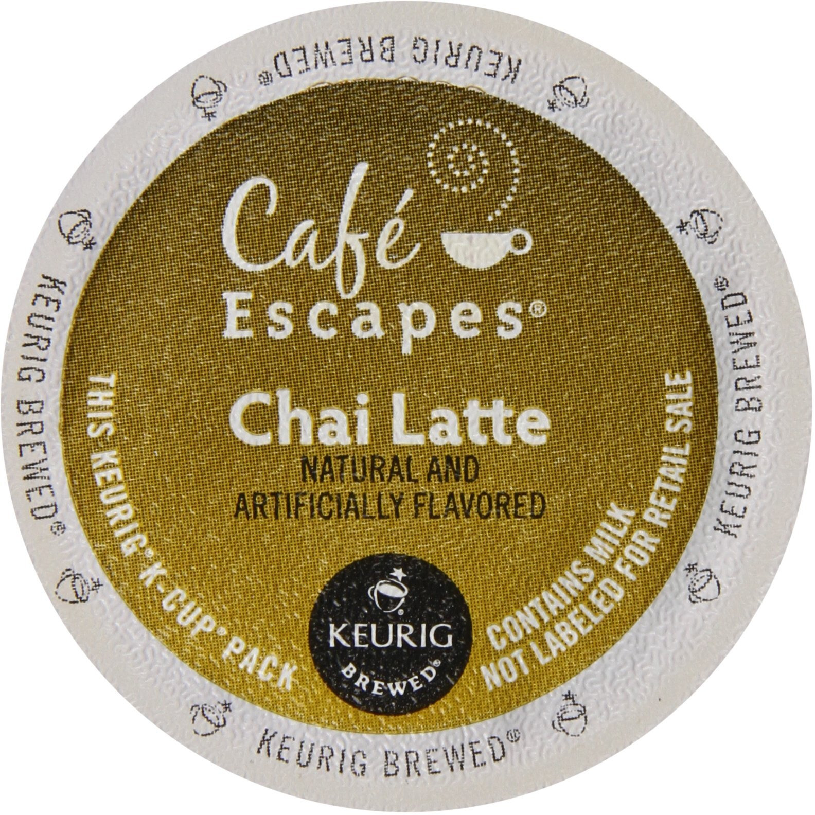 Green Mountain Chai Latte, 12-Count K-Cups