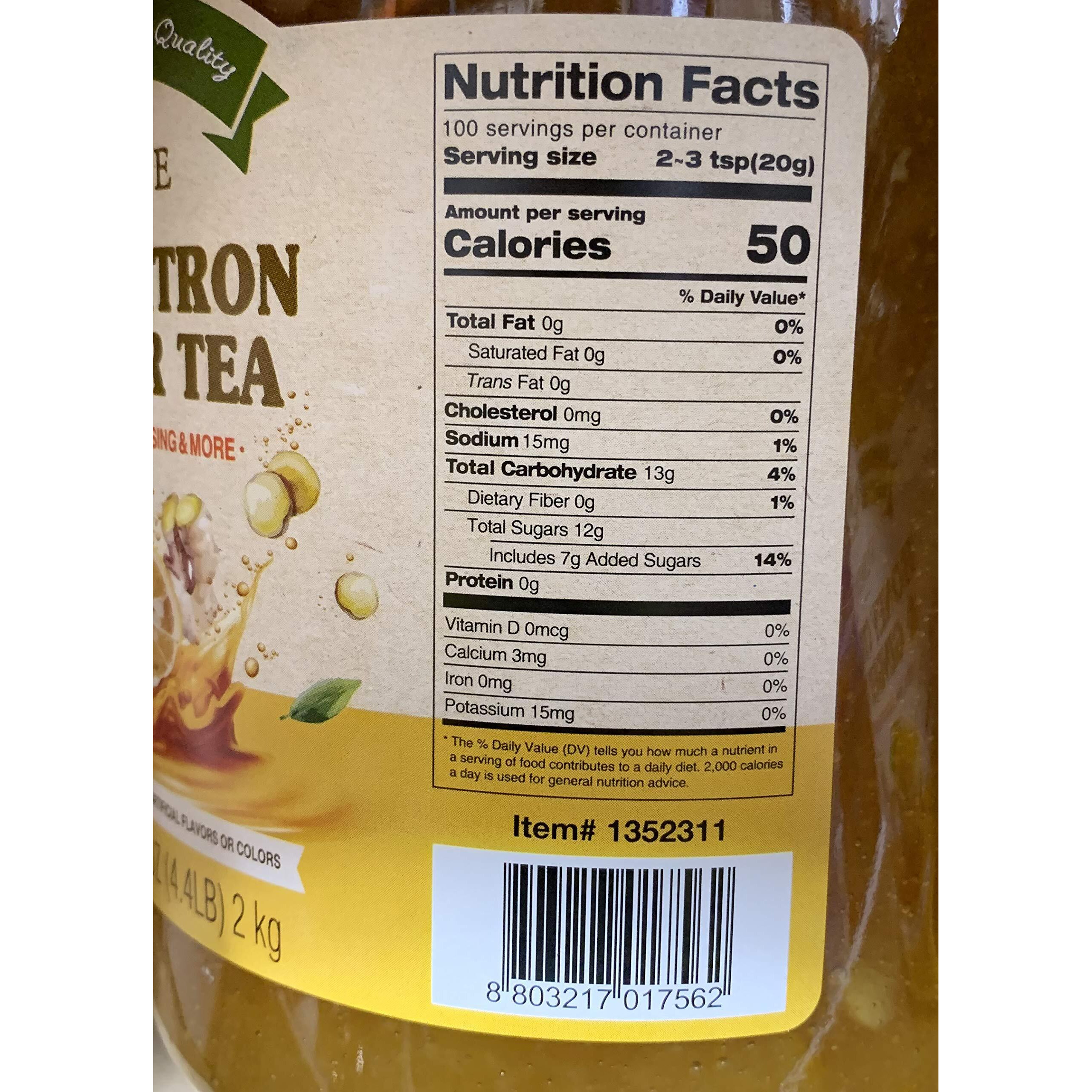 Vonbee Honey Citron & Ginger Tea 4.4 Lb