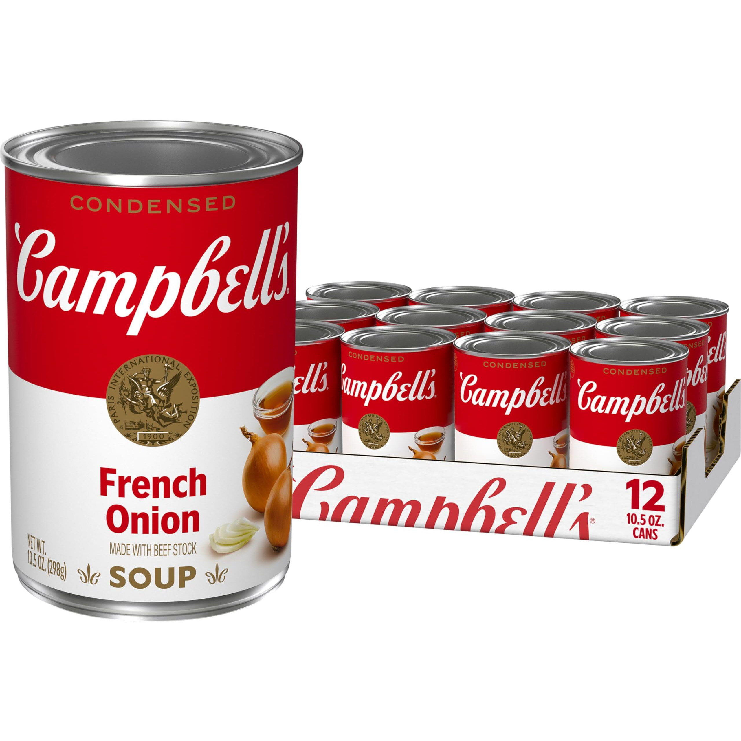 Campbell's Condensed French Onion Soup, 10.5 Ounce Can (Pack Of 12)