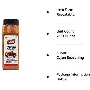 Louisiana Cajun Seasoning - 23 Oz
