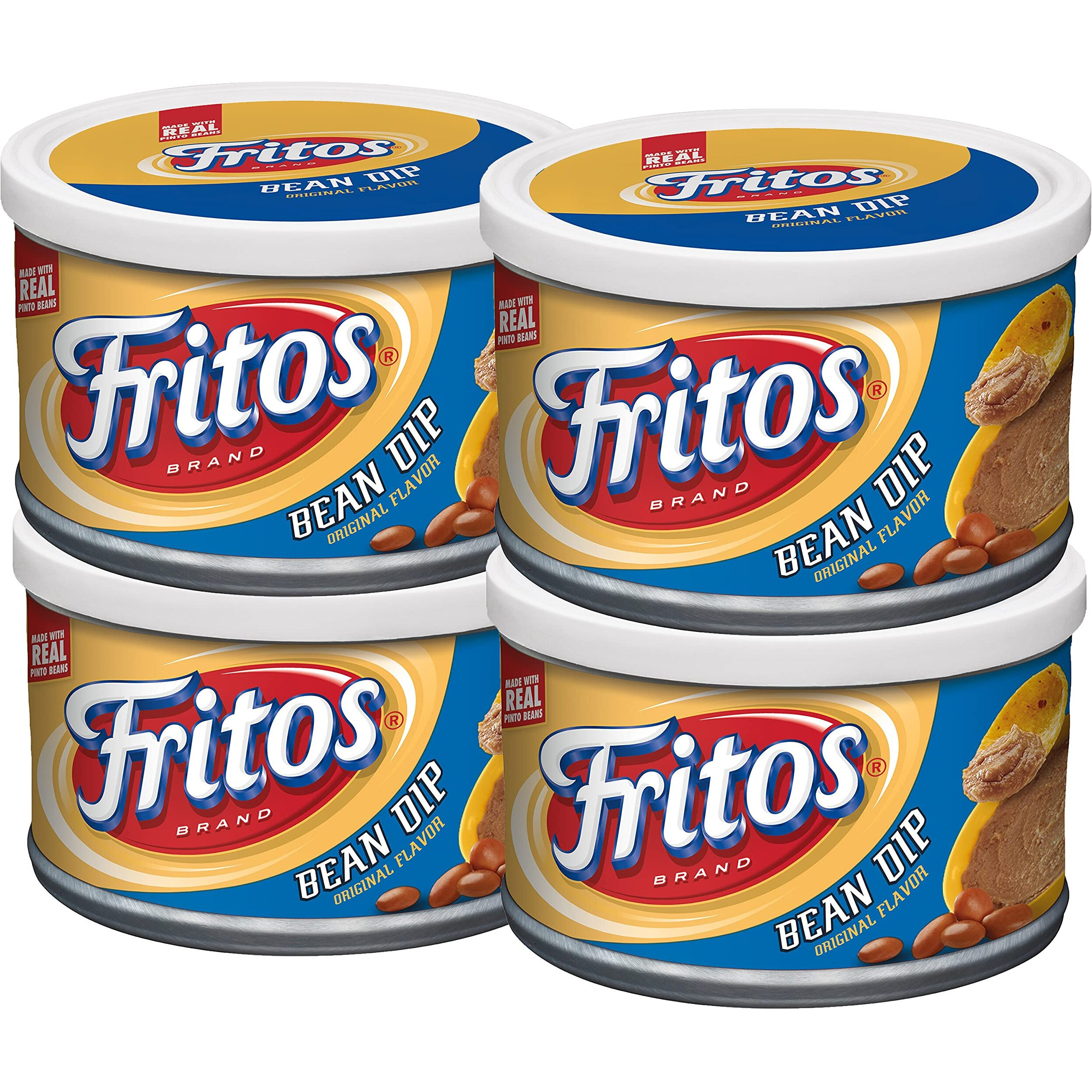 Fritos, Bean Dip Straight Pack, 9 Ounce (Pack Of 4)