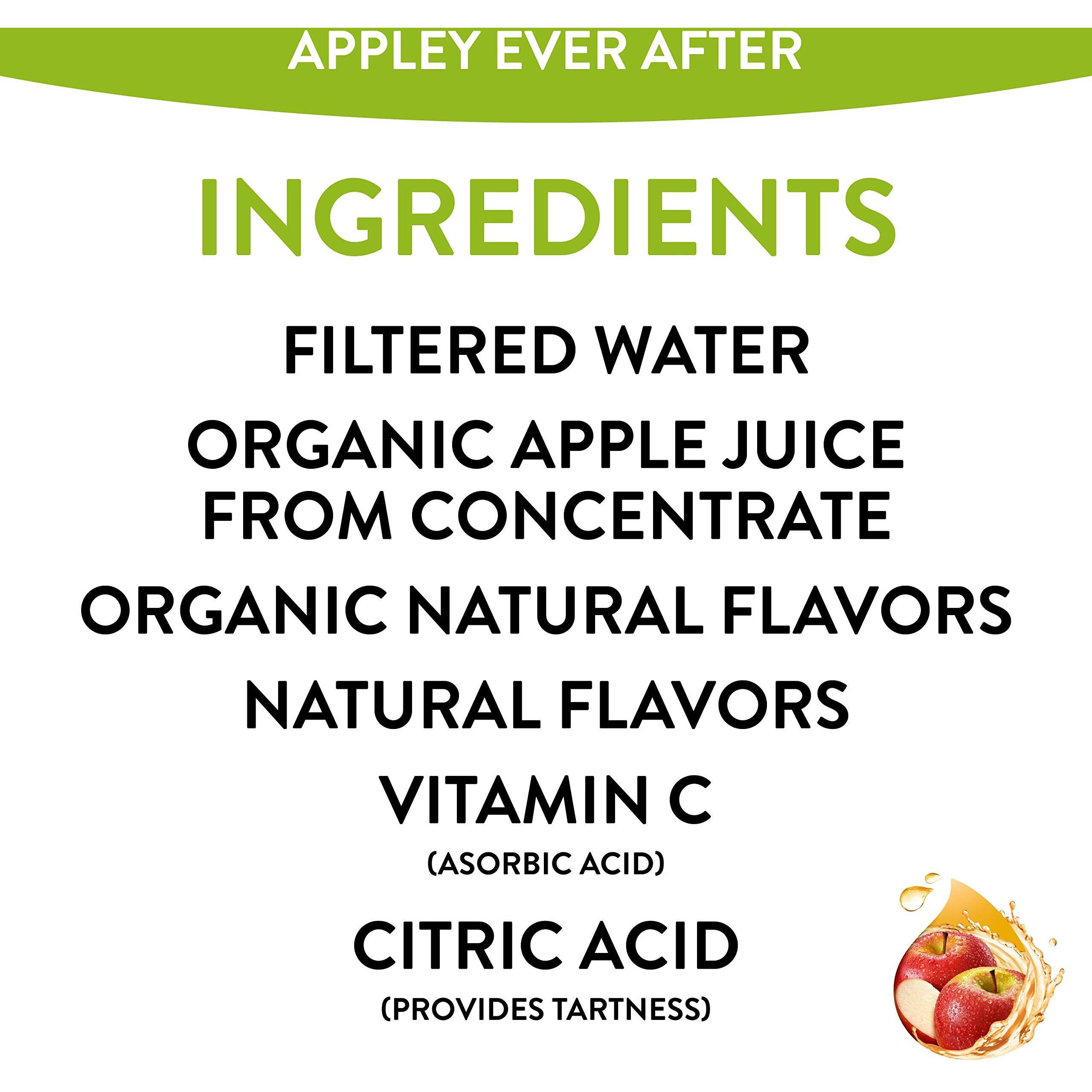 Honest Kids Appley Ever After, Apple Organic Fruit Juice Drink, 6.75 Fl Oz (32 Pack)