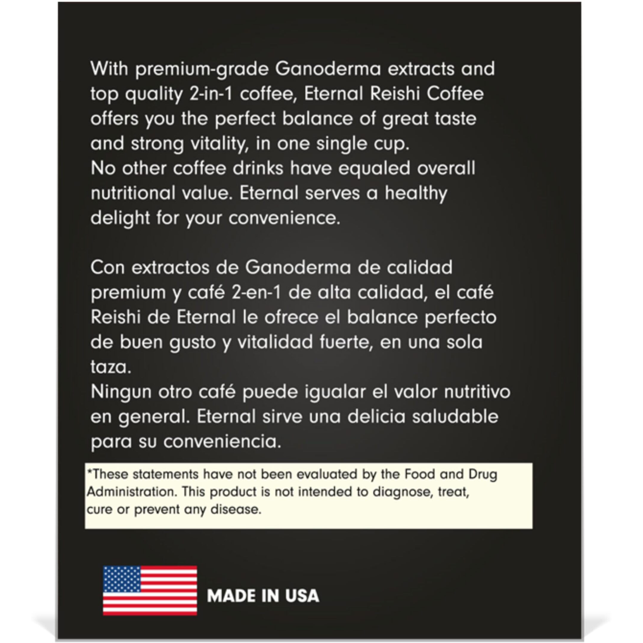 Eternal Spirit Beauty Asian Black Coffee Singles - Unparalleled Convenience In Individual Packets For Quick And Flavorful Energy (30 Sachets - 0.07 Oz Each)