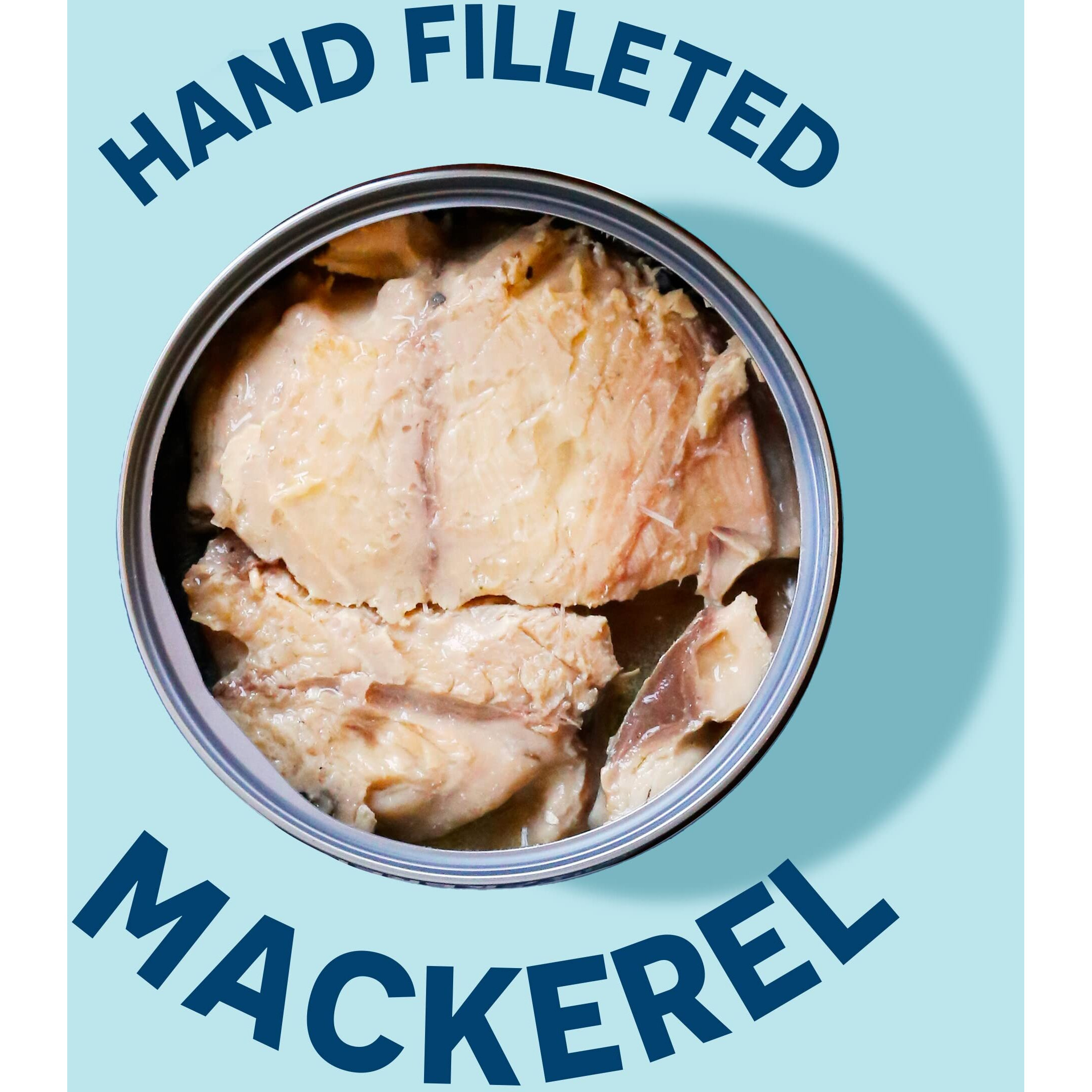 Wild Planet Wild Pacific Mackerel Fillets (Saba), Skin-On & Boneless, Delicious & Sustainable, Tinned Fish, 5 Oz, (Pack Of 12)