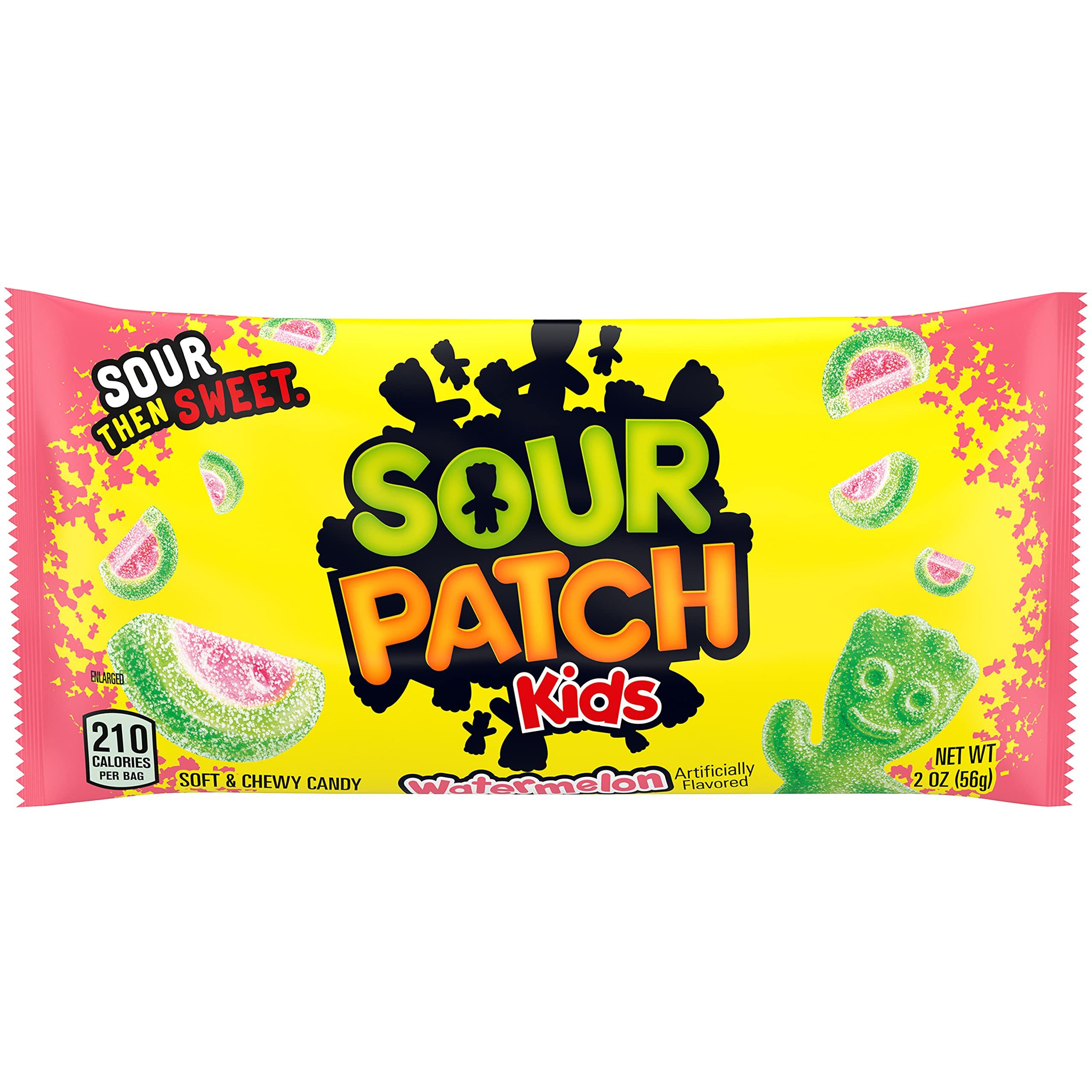 Sour Patch Kids Watermelon Soft & Chewy Candy, 24 - 2 Oz Bags