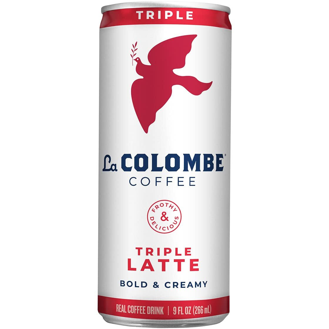 La Colombe Triple Draft Latte - 3 Shots Of Cold-Pressed Espresso And Frothed Milk - Made With Real Ingredients - Grab And Go Coffee, 9 Fl Oz (Pack Of 12)