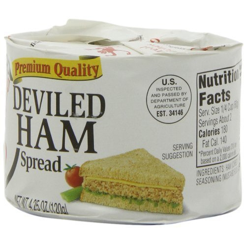 Underwood Deviled Ham Spread, 4.25 Oz (6 Pack)