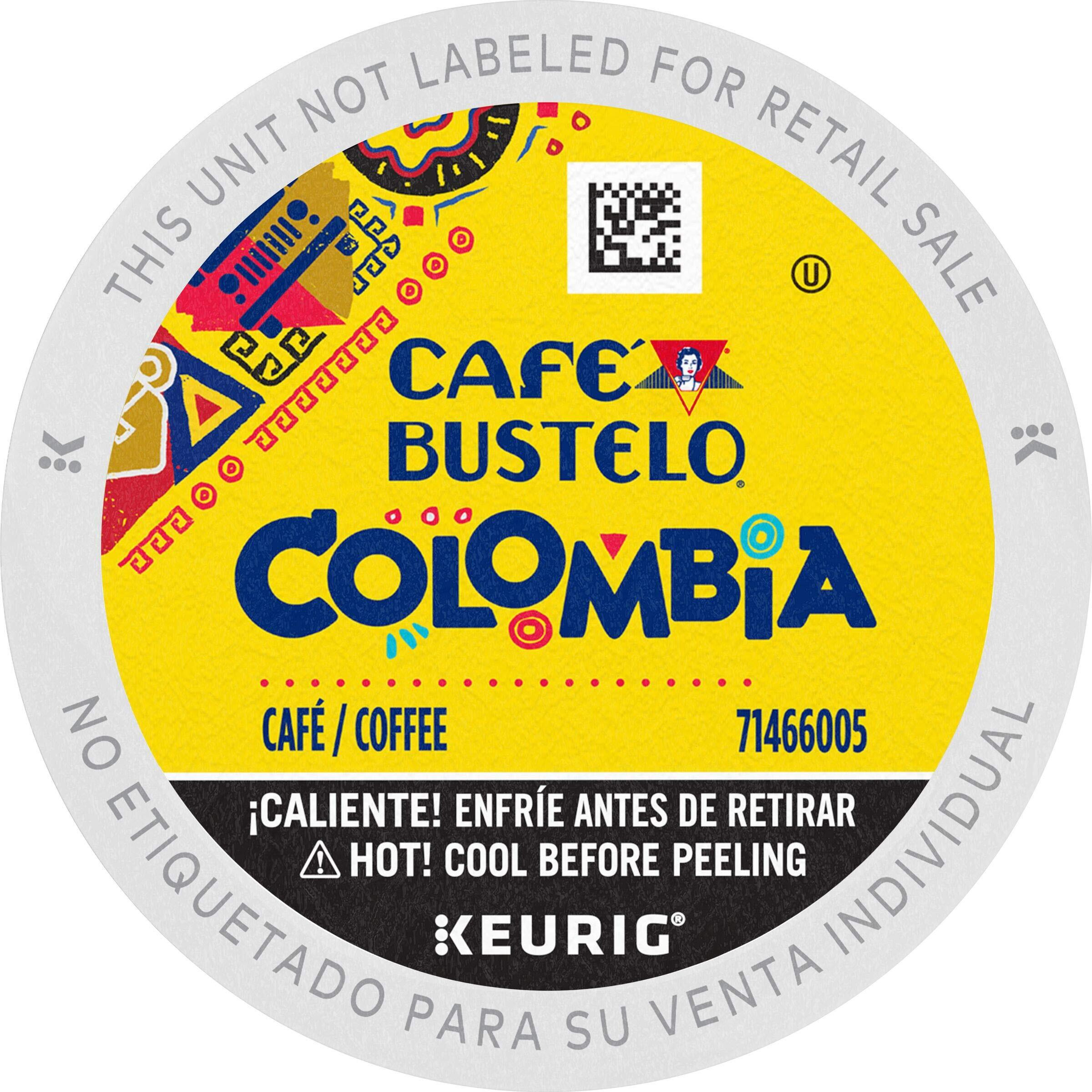 Caf   Bustelo Colombia Medium Roast Coffee, 72 Keurig K-Cup Pods