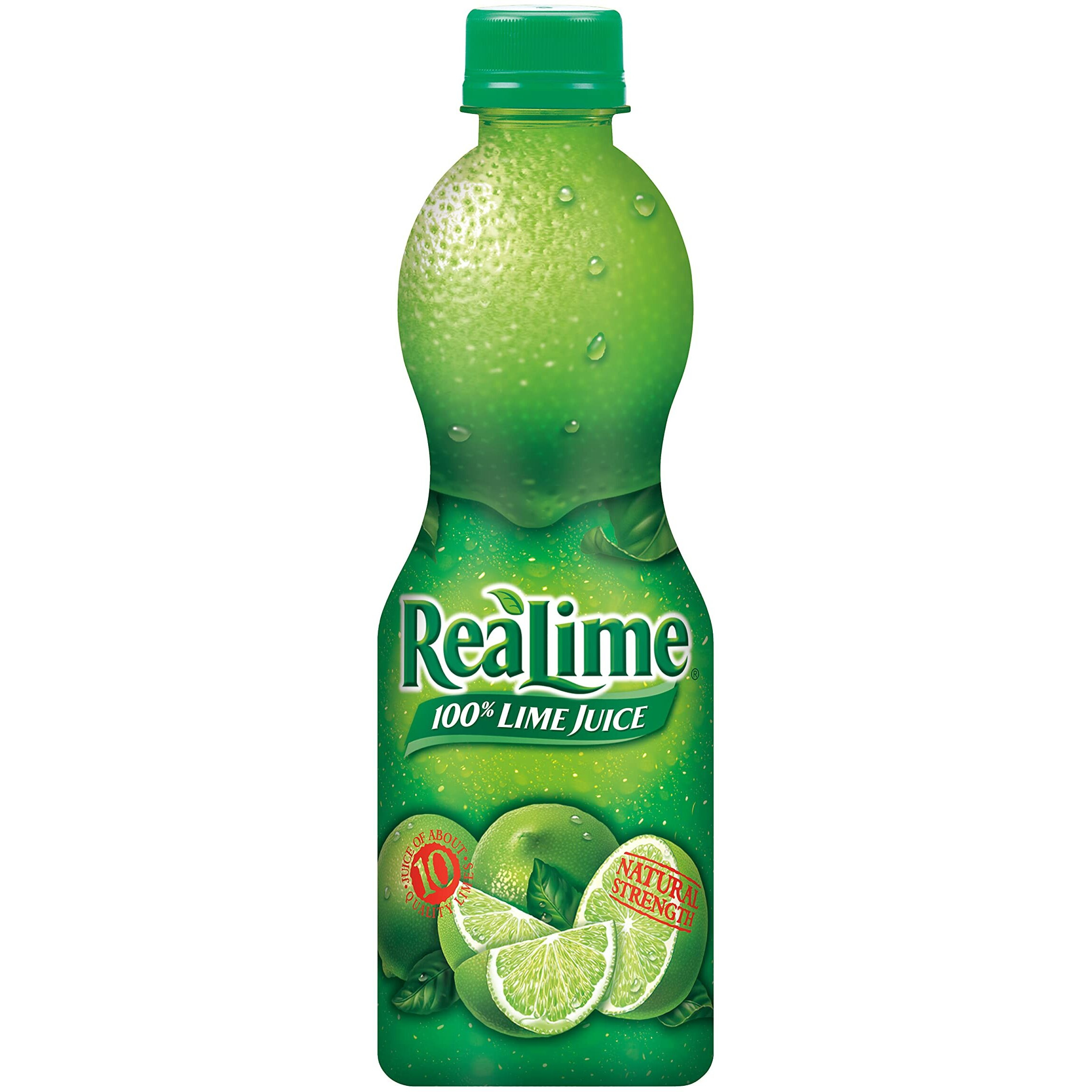 Realime 100 Percent Lime Juice, 15 Fl Oz Bottles (Pack Of 12)