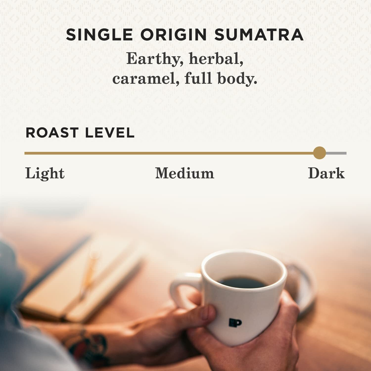 Peet's Coffee, Dark Roast K-Cup Pods For Keurig Brewers - Single Origin Sumatra 32 Count (1 Box Of 32 K-Cup Pods) Packaging May Vary
