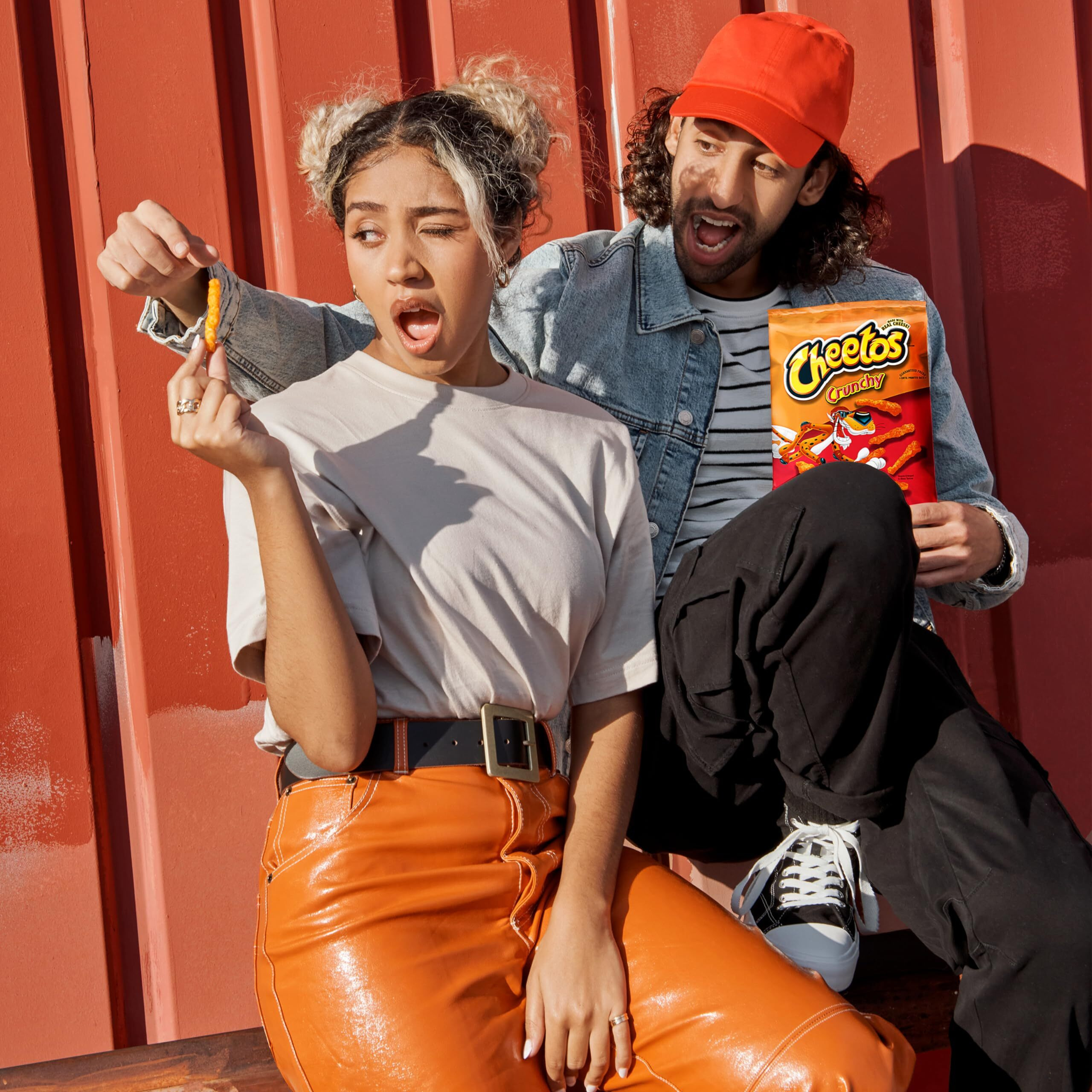 Cheetos Cheese Flavored Snacks, Crunchy, 2 Ounce (Pack Of 64)