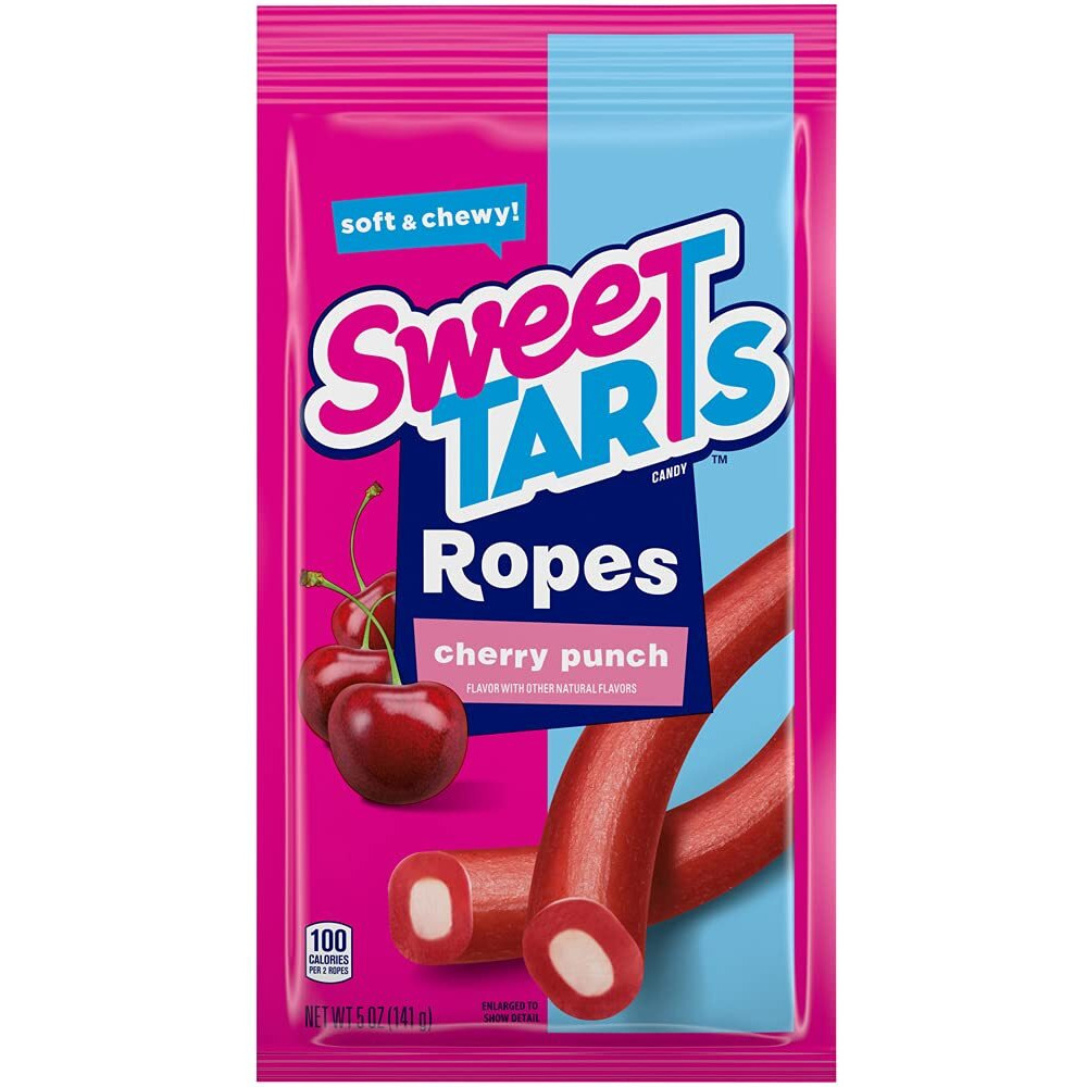Sweetarts Ropes, Cherry Punch,10 Count (Pack Of 12)