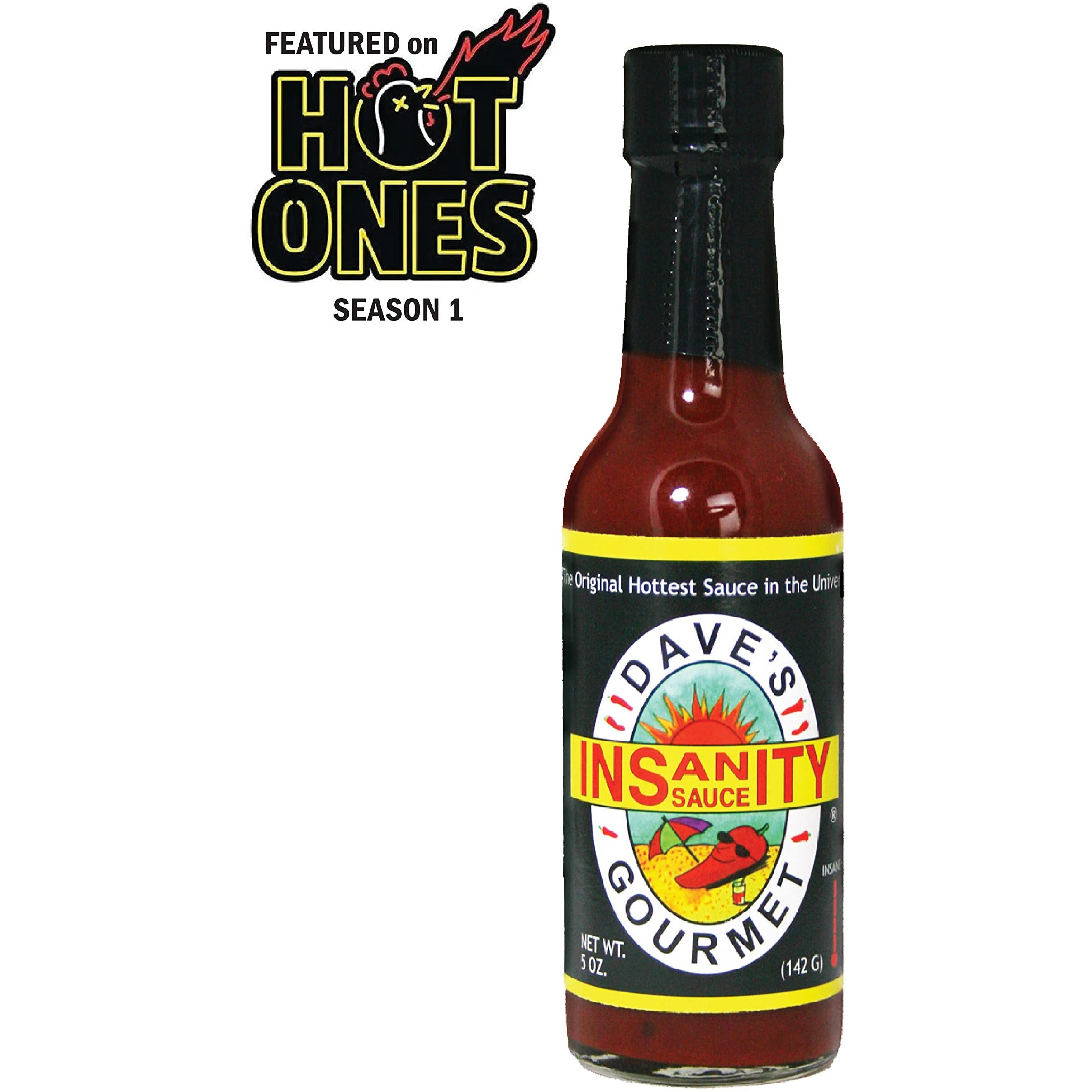 Dave's Gourmet Original Insanity Hot Sauce, 5 Ounce