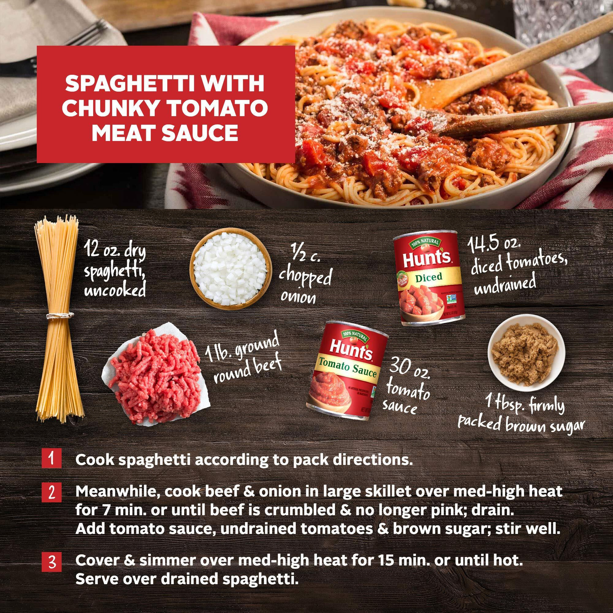 Hunt's Tomato Sauce Carton, 14.8 Oz, 12 Pack